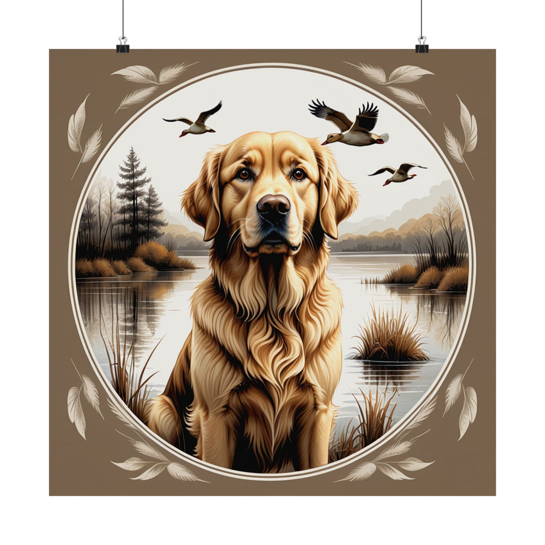 Duck Hunters Loyal Canine Companions