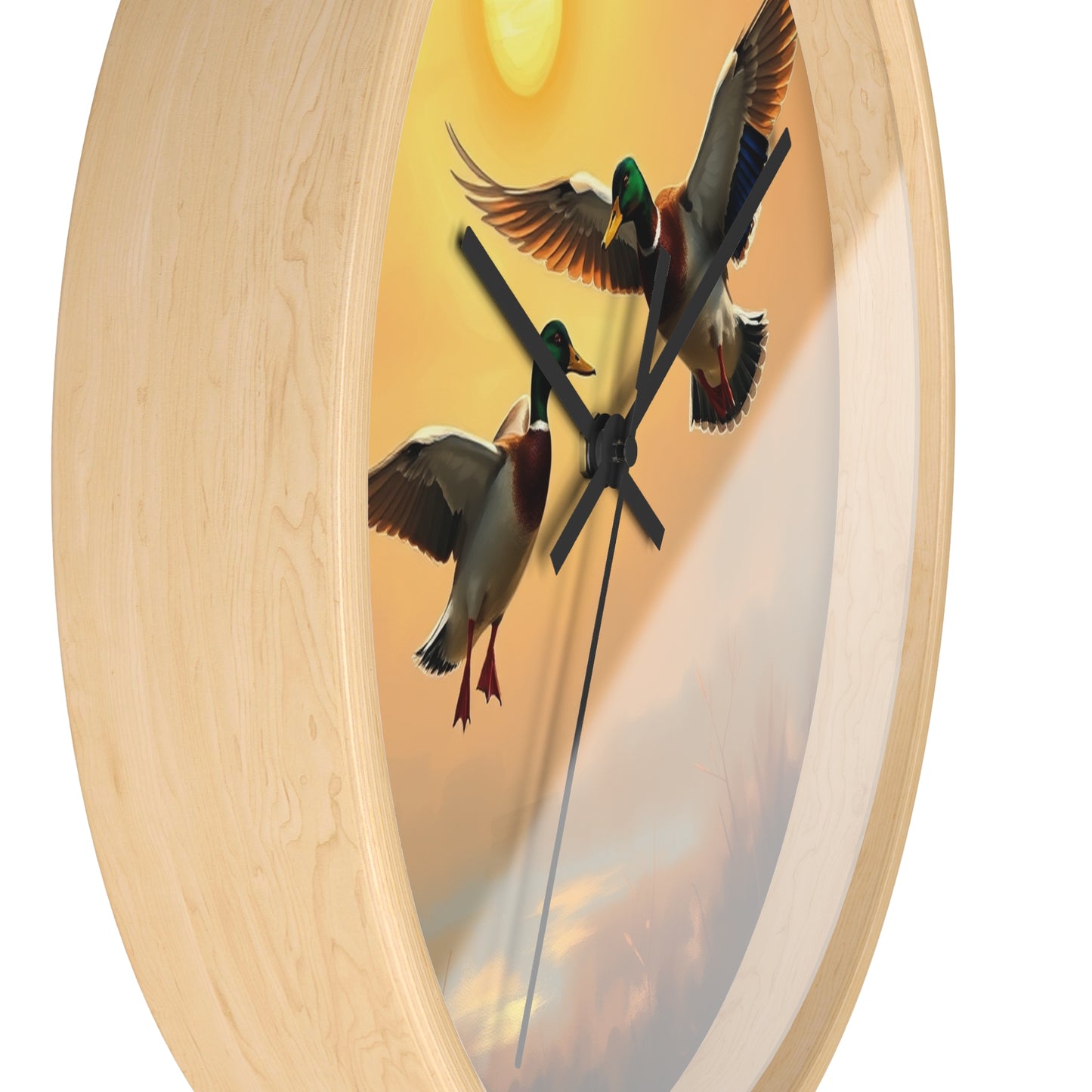  Drake Mallard Ducks Wall Clock