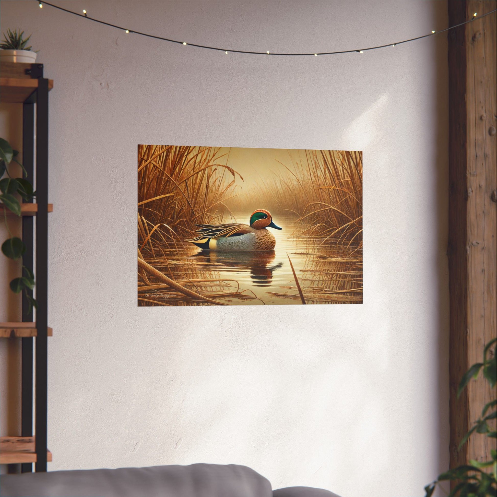 Green Winged Teal Print