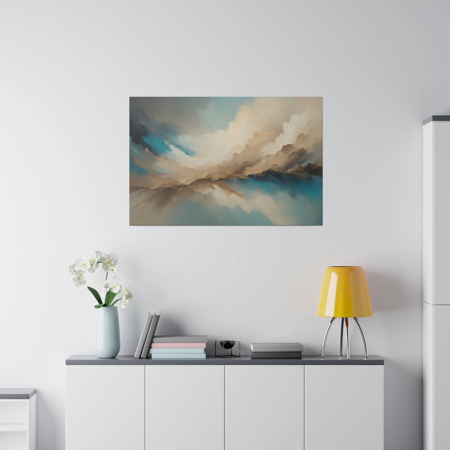 This print is perfect for art enthusiasts who appreciate contemporary designs and the beauty of abstract interpretations of natural landscapes. It’s a versatile piece that can complement various interior styles, from modern minimalist to eclectic bohemian.