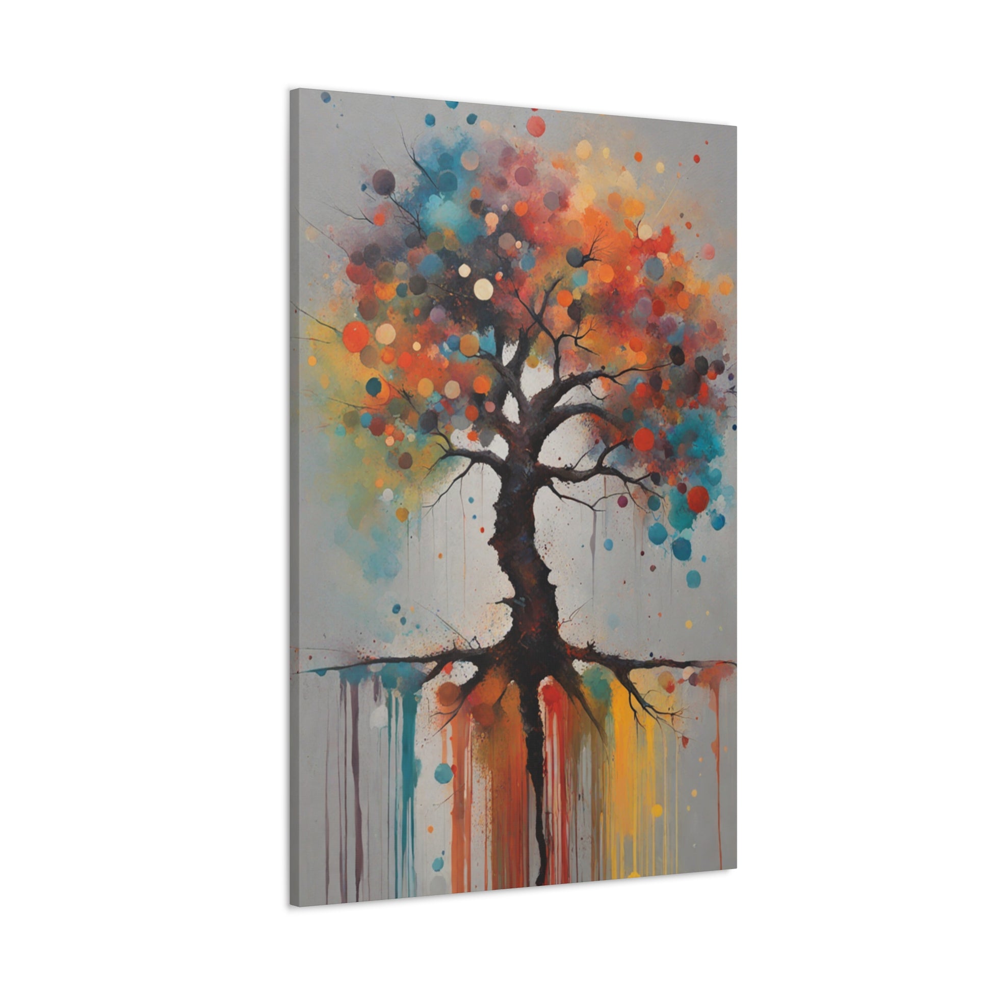 Abstract Tree Canvas Gallery Wraps