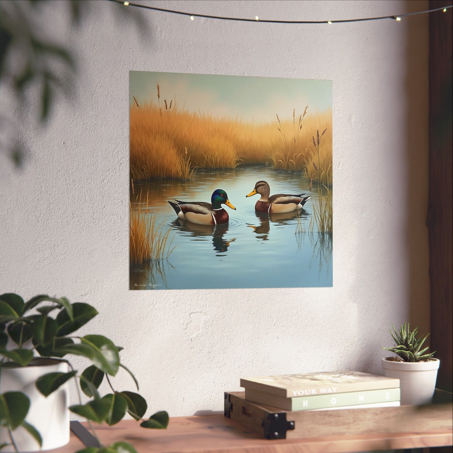 Mallard’s Lazy Afternoon Print