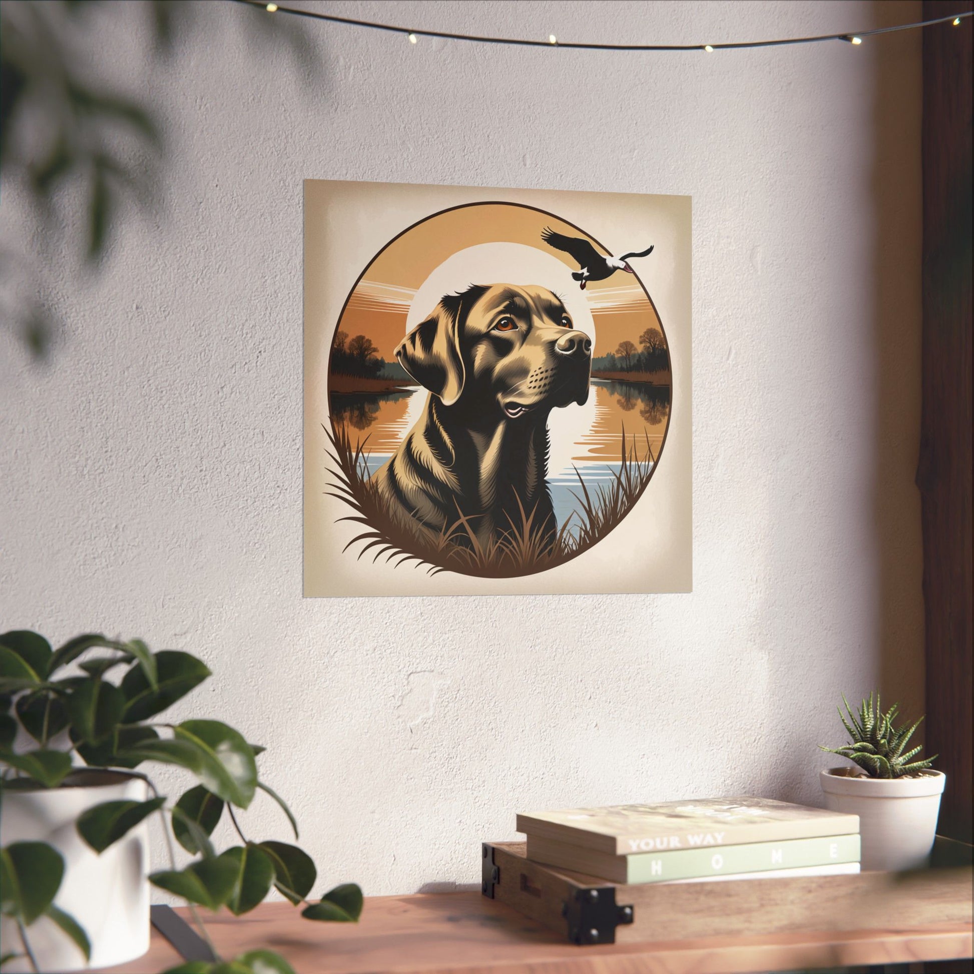 Labrador Retriever Hunting Print