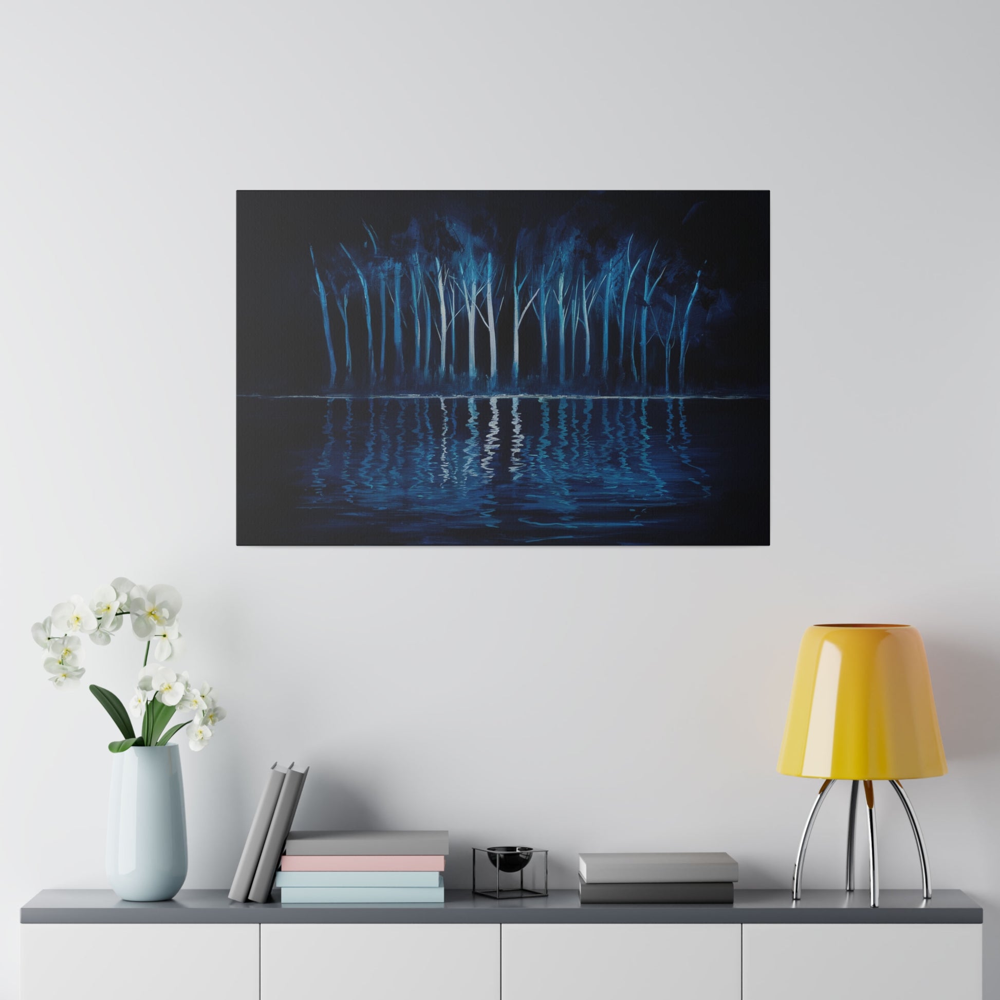 Tranquil Night Scene Canvas Print