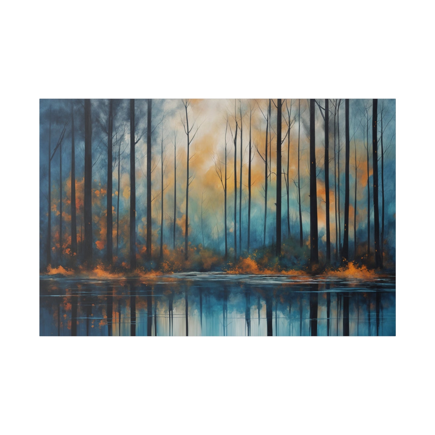 Bohemian Abstract Landscape Canvas Print