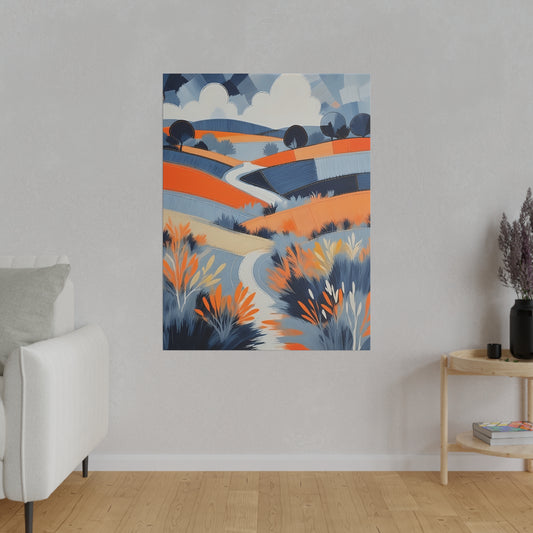  Aabstract Nature Matte Canvas Print