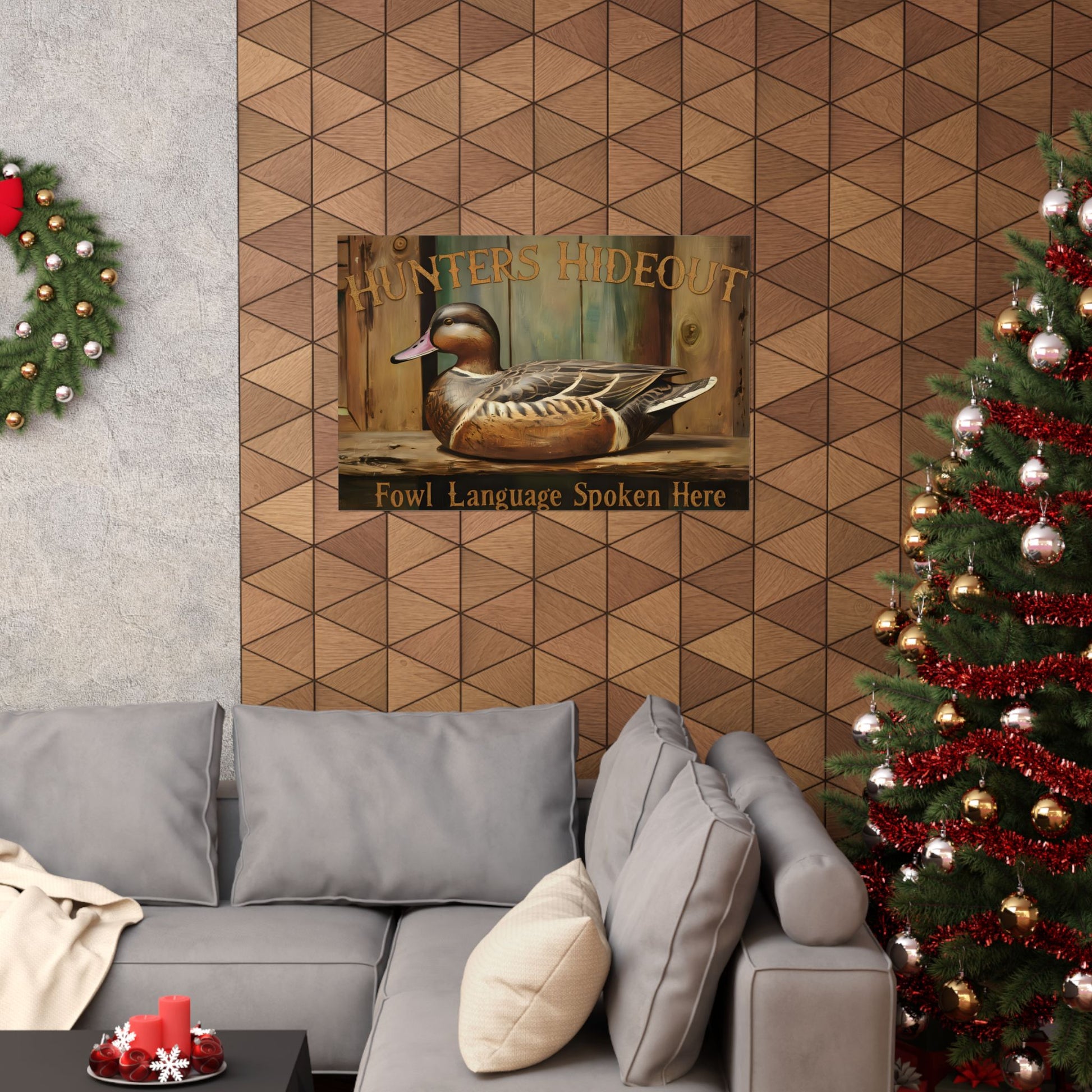 Duck Hunters Man Cave Print