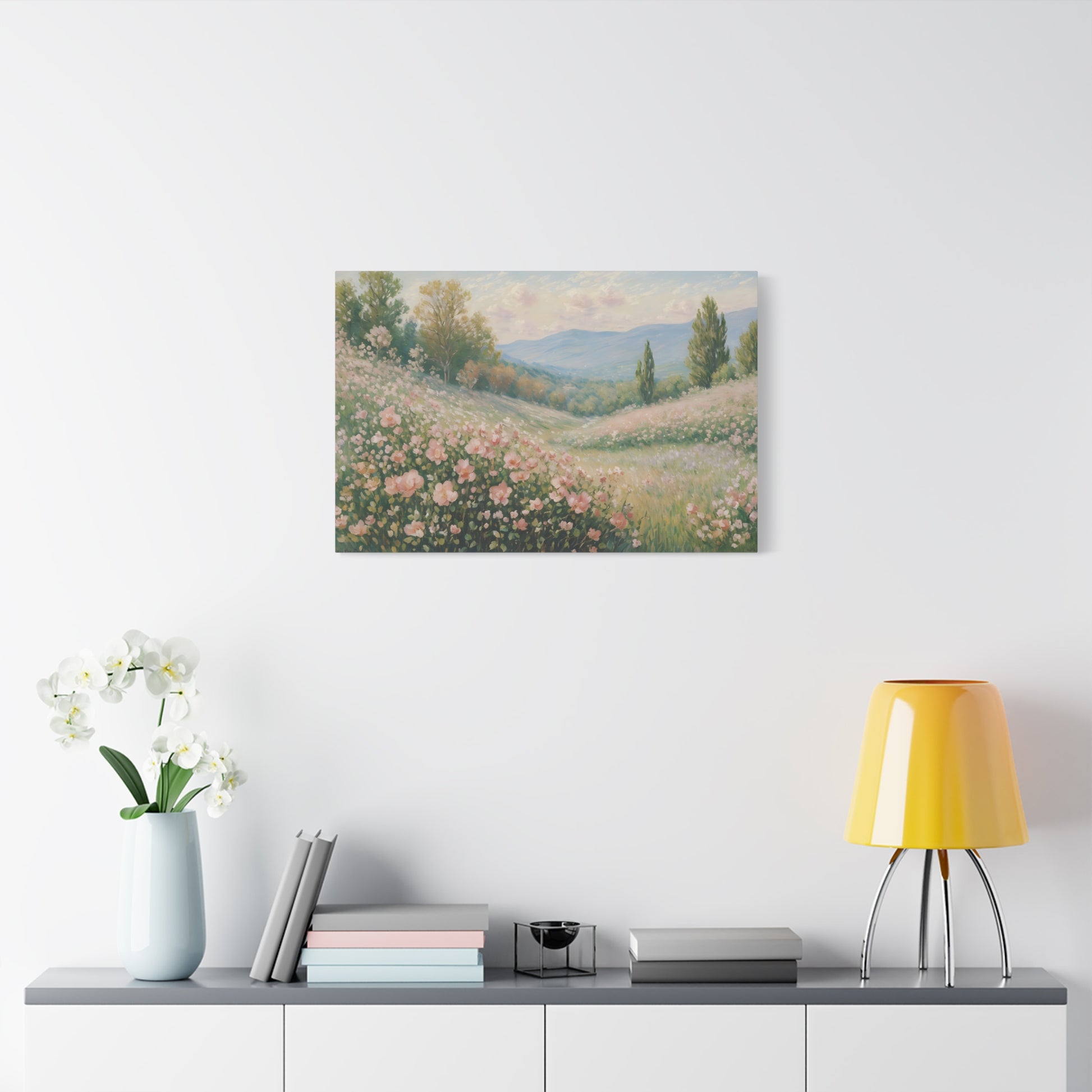 Field of Wildflowers Impressionist Print