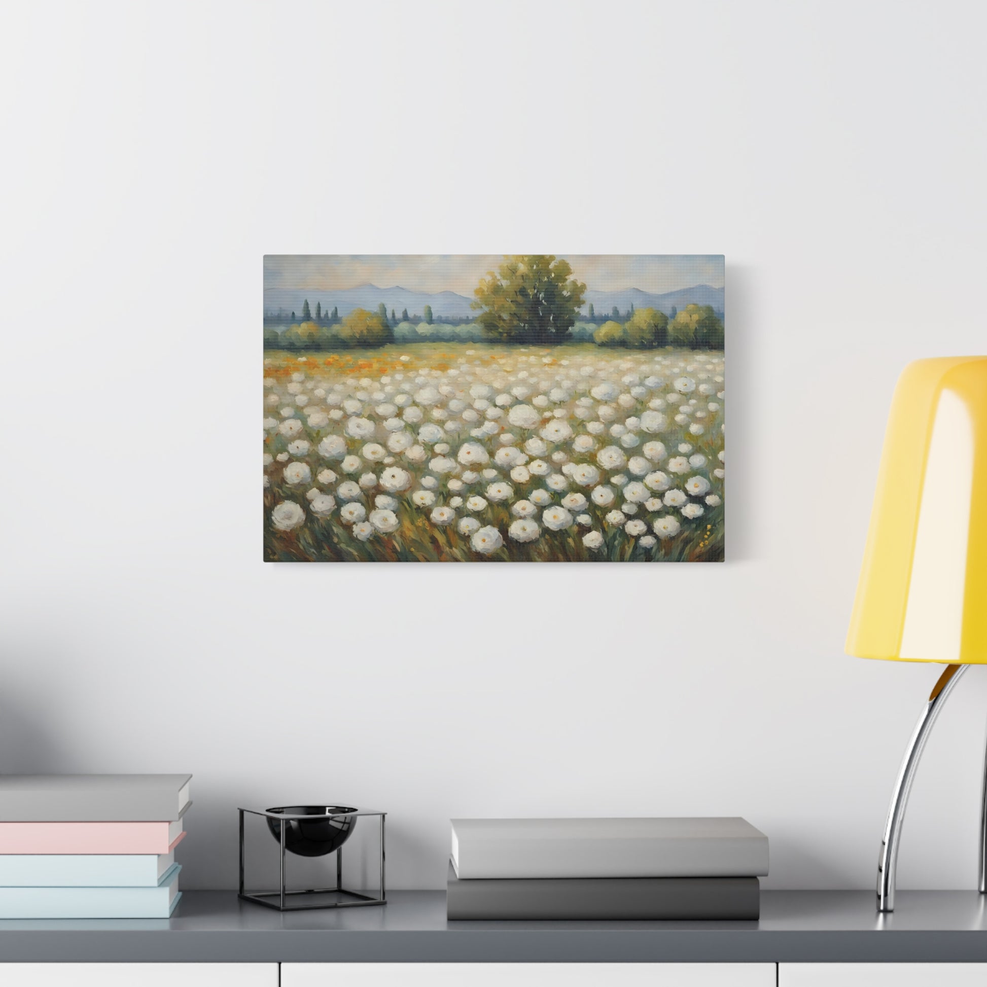 Field of Wildflowers Impressionist Print