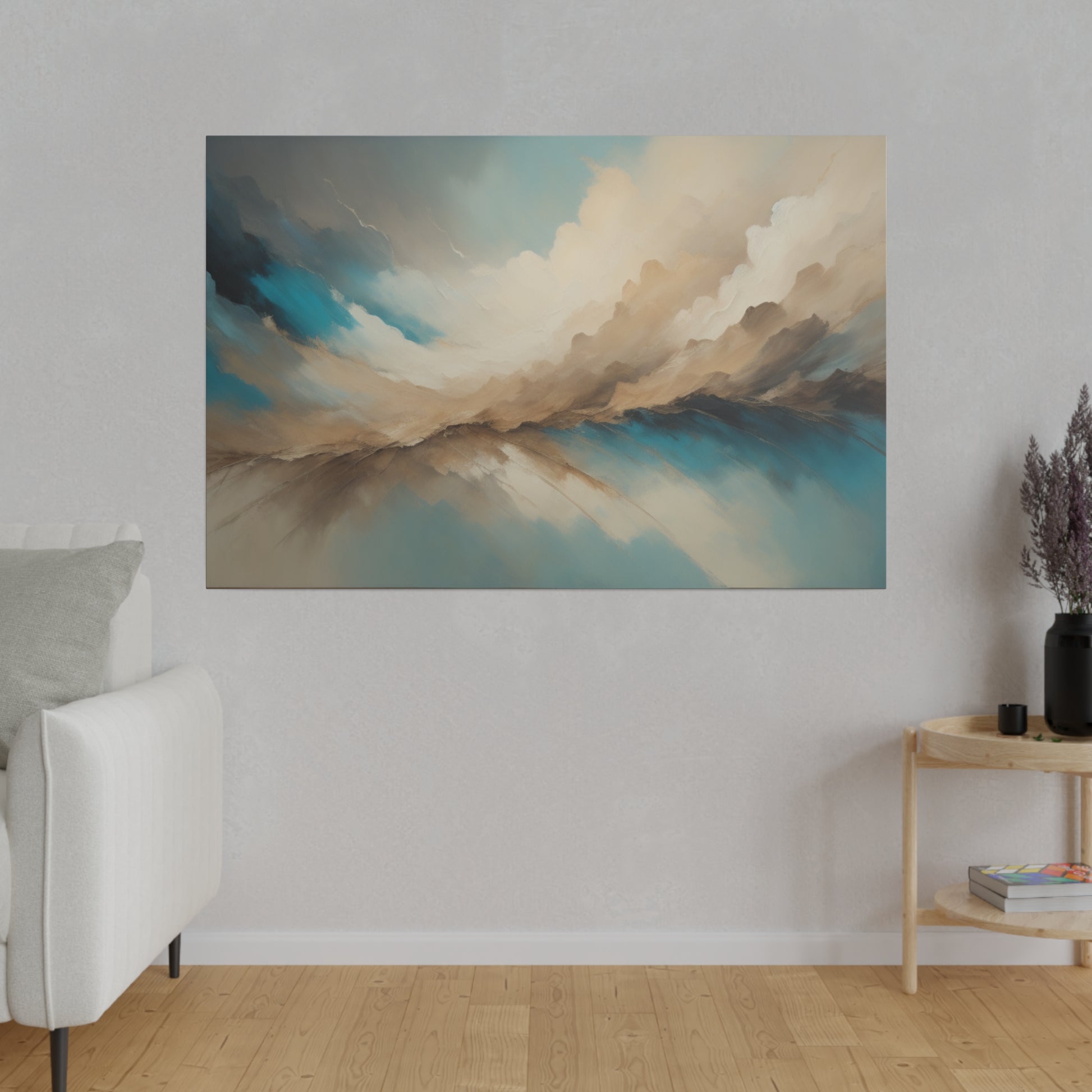 This print is perfect for art enthusiasts who appreciate contemporary designs and the beauty of abstract interpretations of natural landscapes. It’s a versatile piece that can complement various interior styles, from modern minimalist to eclectic bohemian.