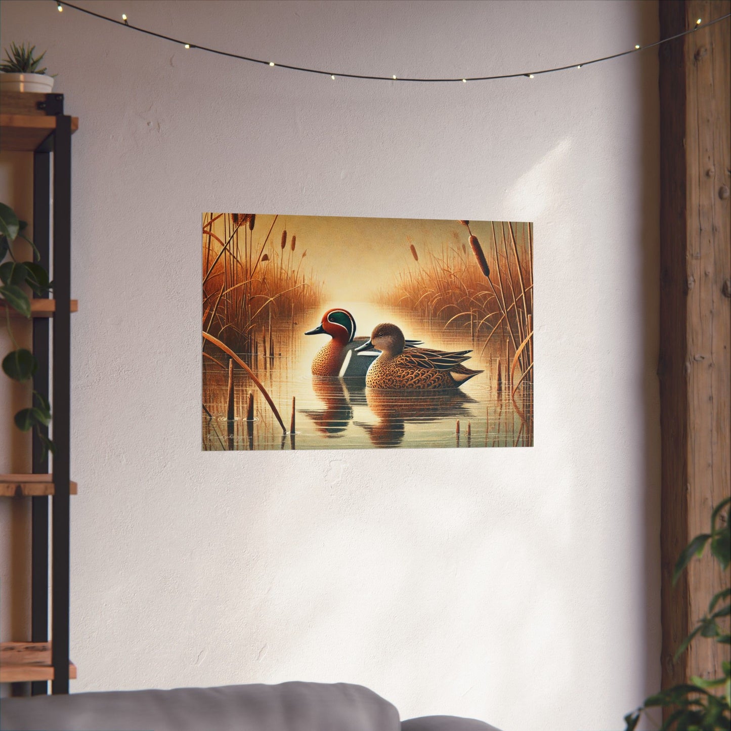 Green Winged Teal Print