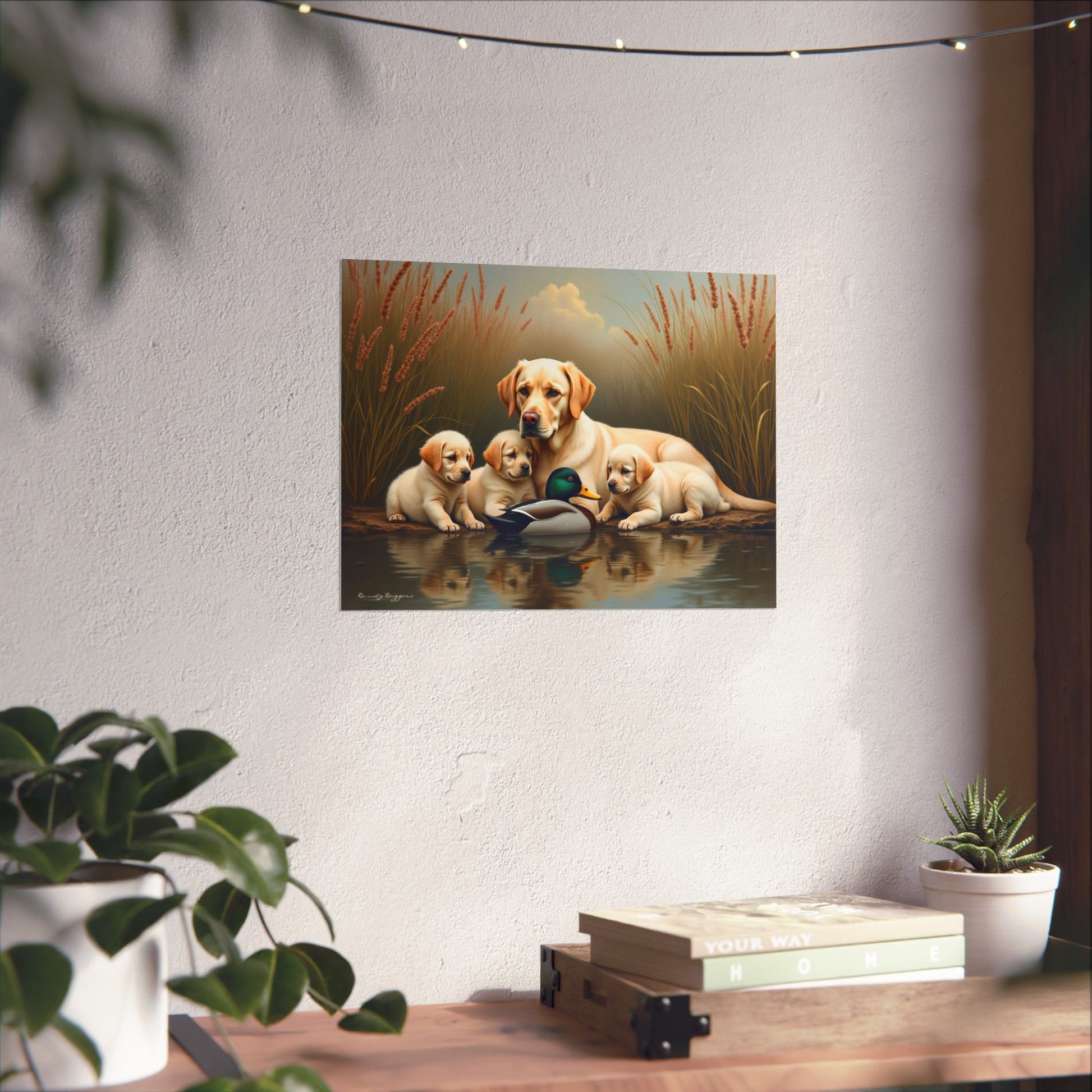 First Steps Labrador Retriever Print