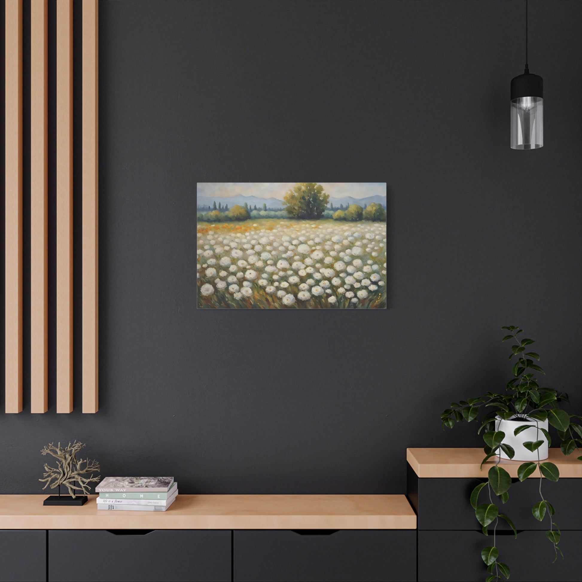 Field of Wildflowers Impressionist Print