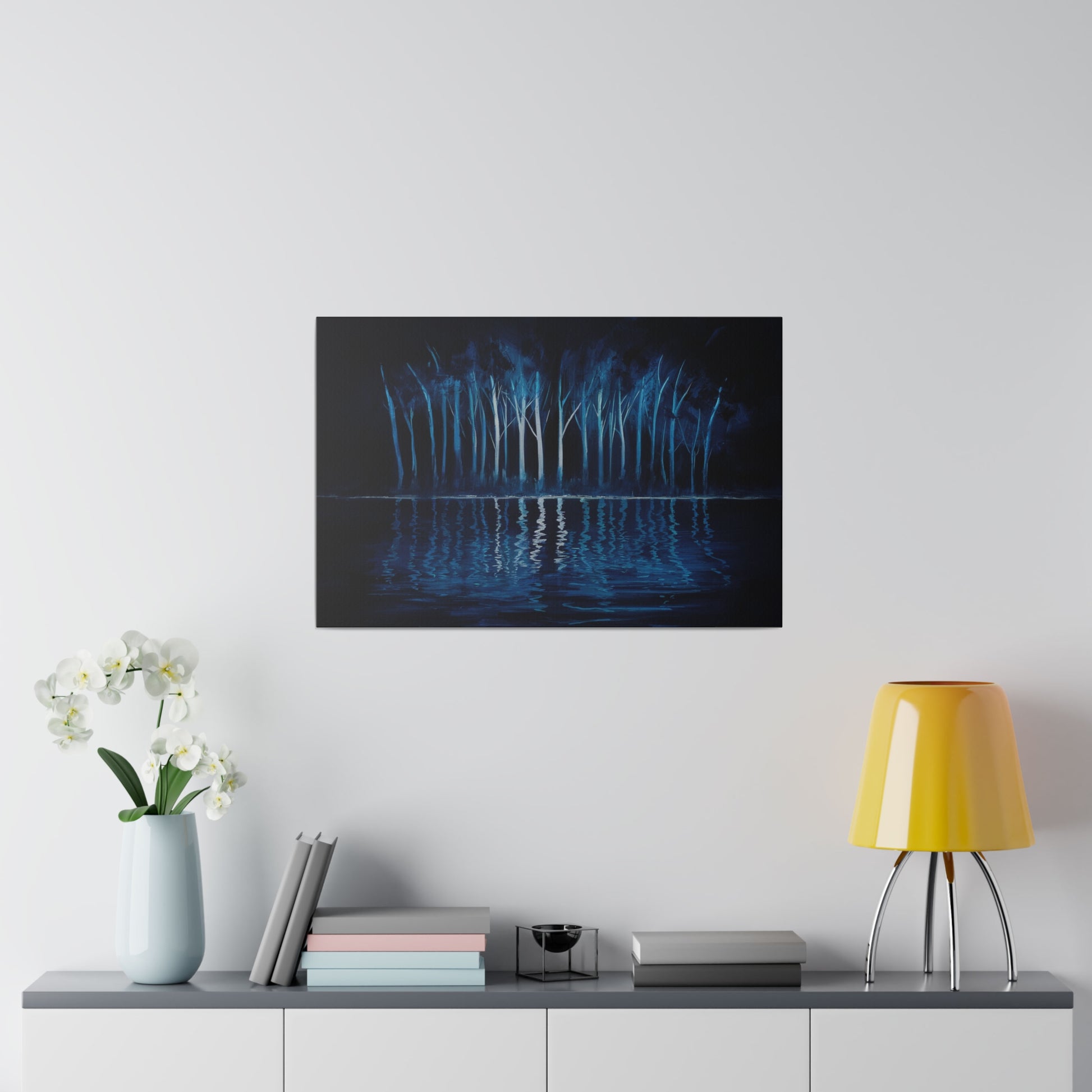 Tranquil Night Scene Canvas Print