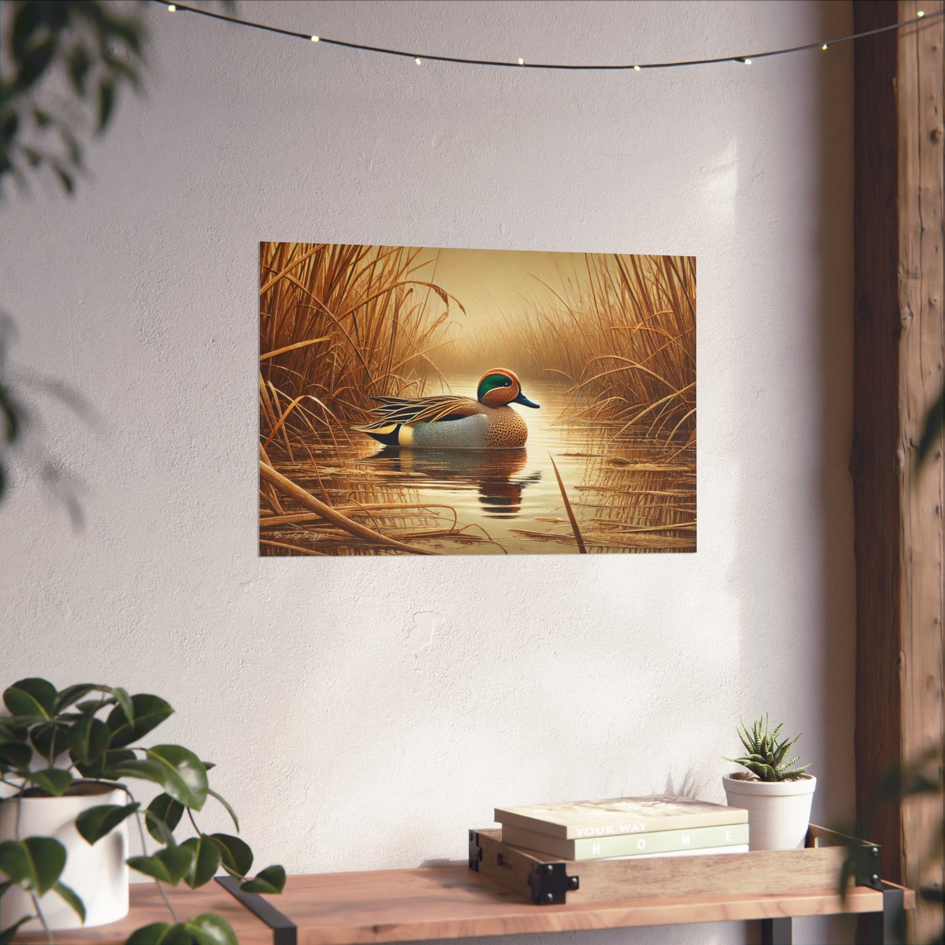 Green Winged Teal Print