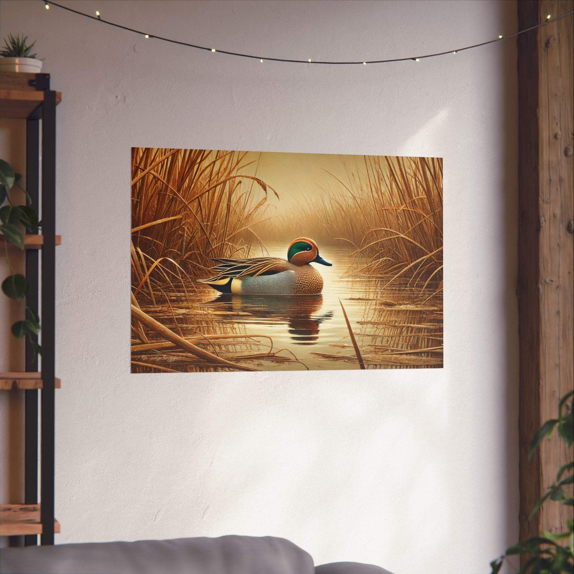 Green Winged Teal Print