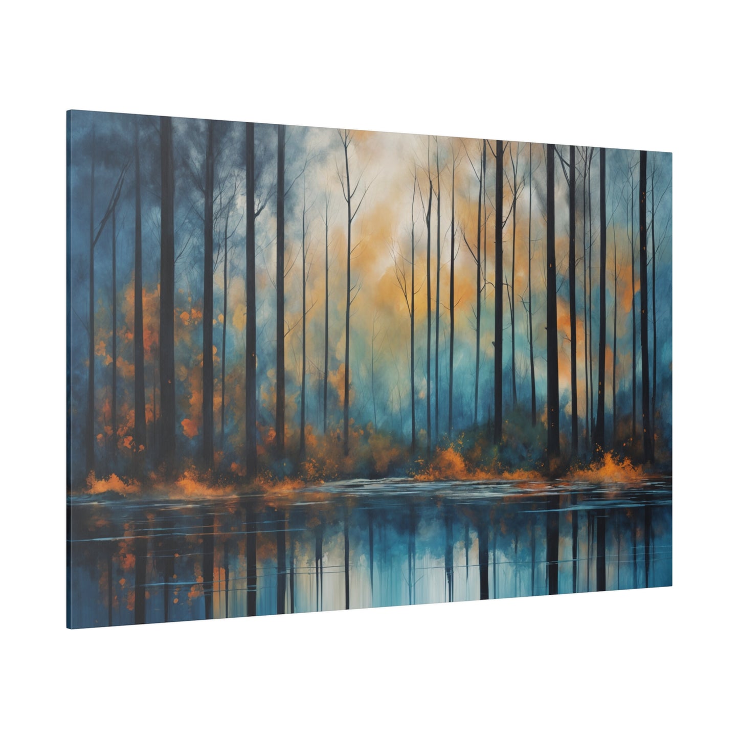 Bohemian Abstract Landscape Canvas Print