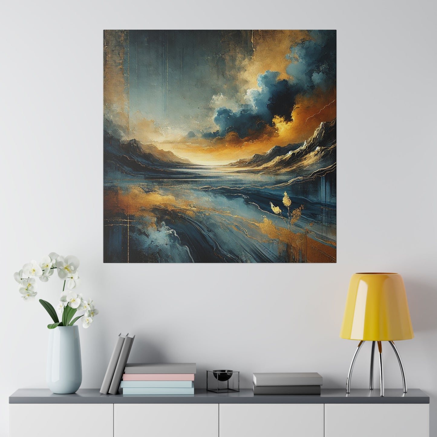 Abstract Landscape Canvas Print