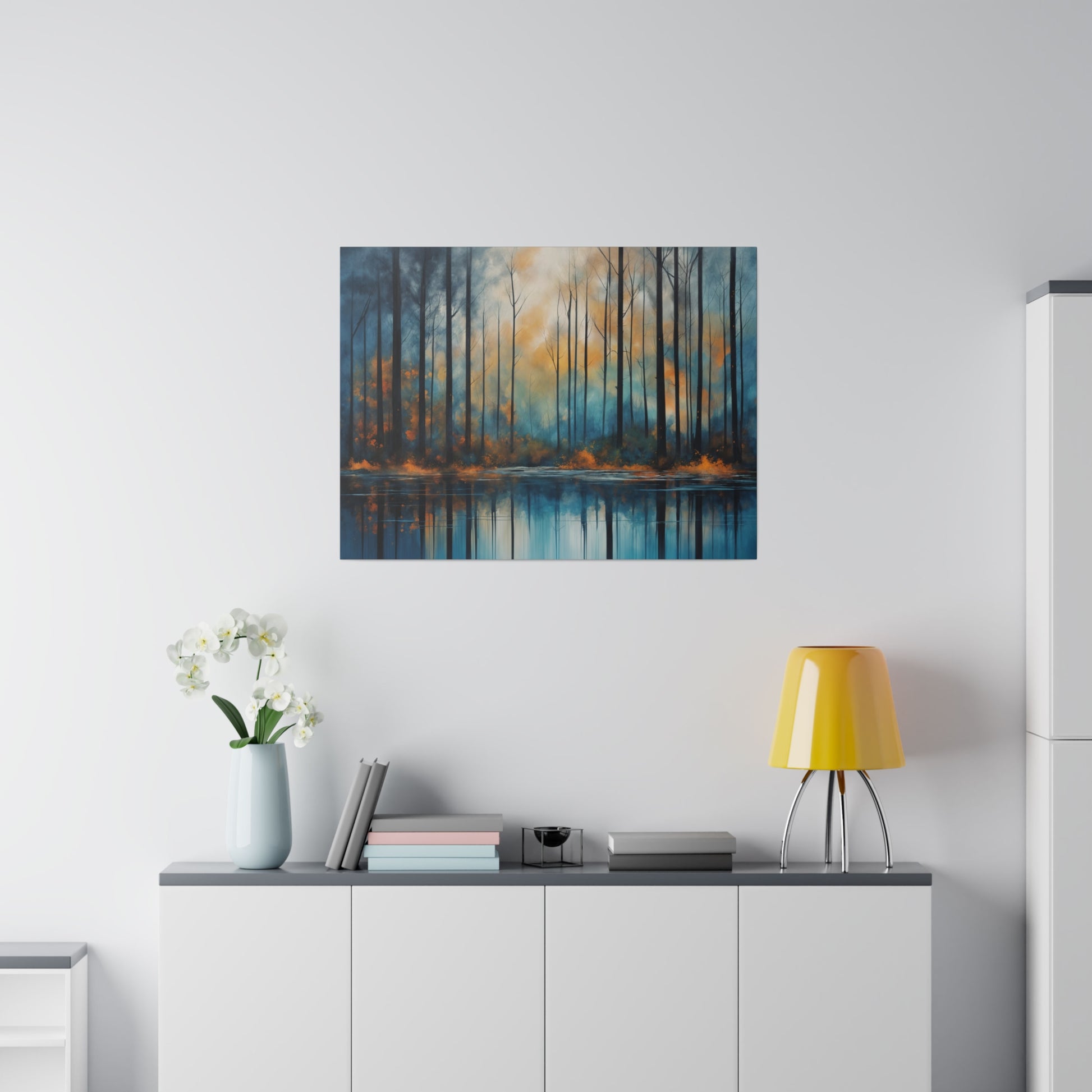 Bohemian Abstract Landscape Canvas Print