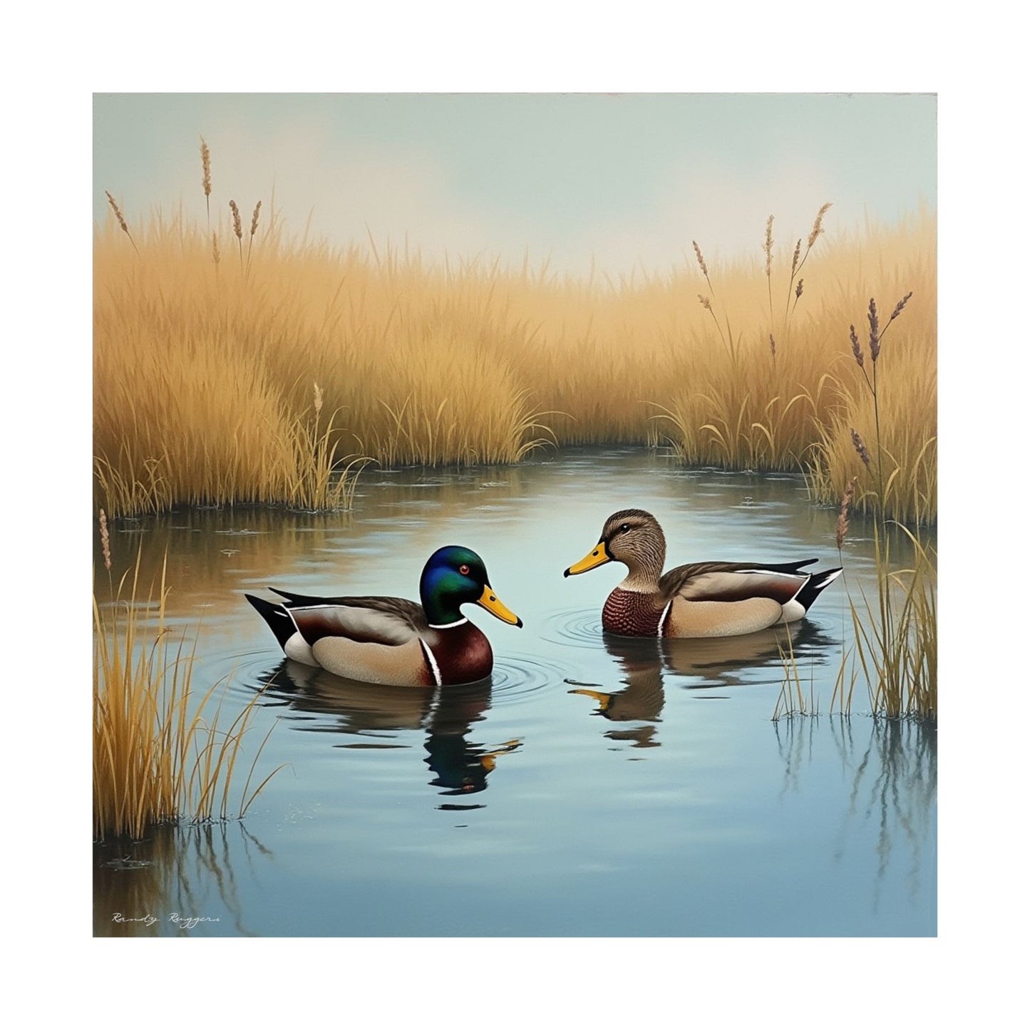 Mallard’s Lazy Afternoon Print