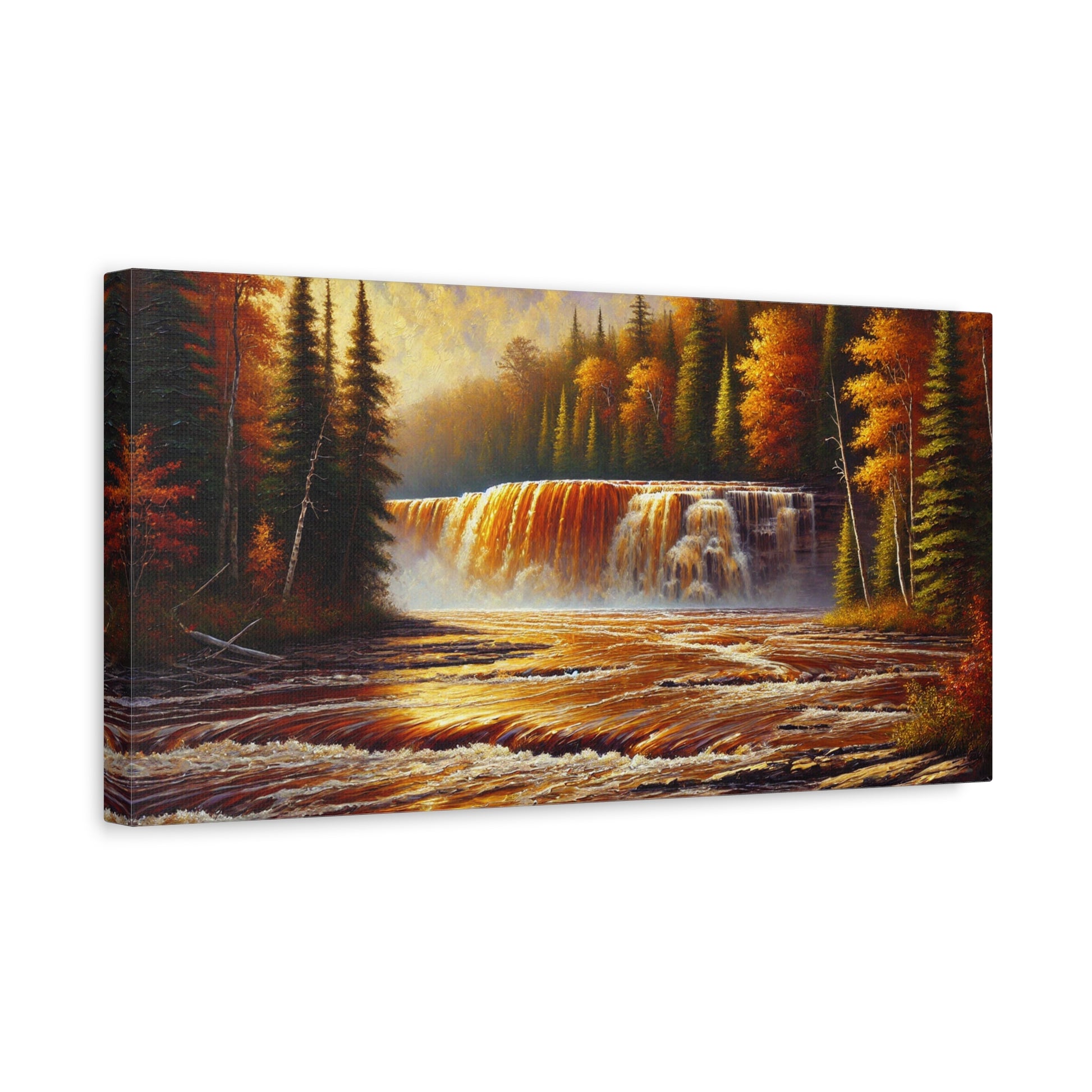 Upper Tahquamenon Falls Impressionist-style Print