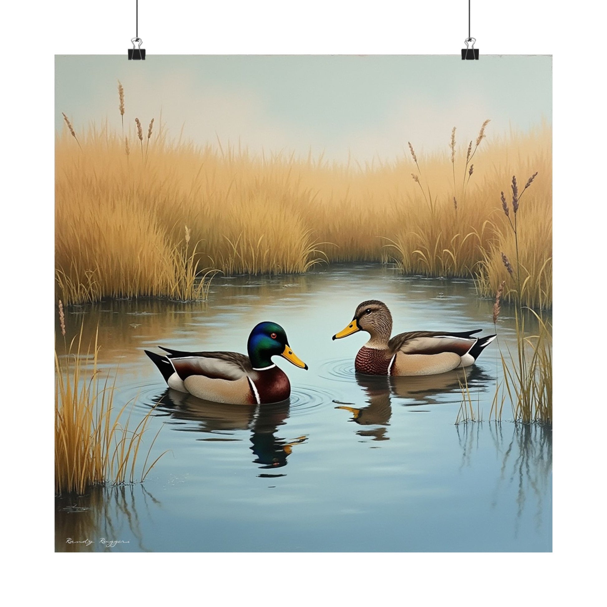 Mallard’s Lazy Afternoon Print