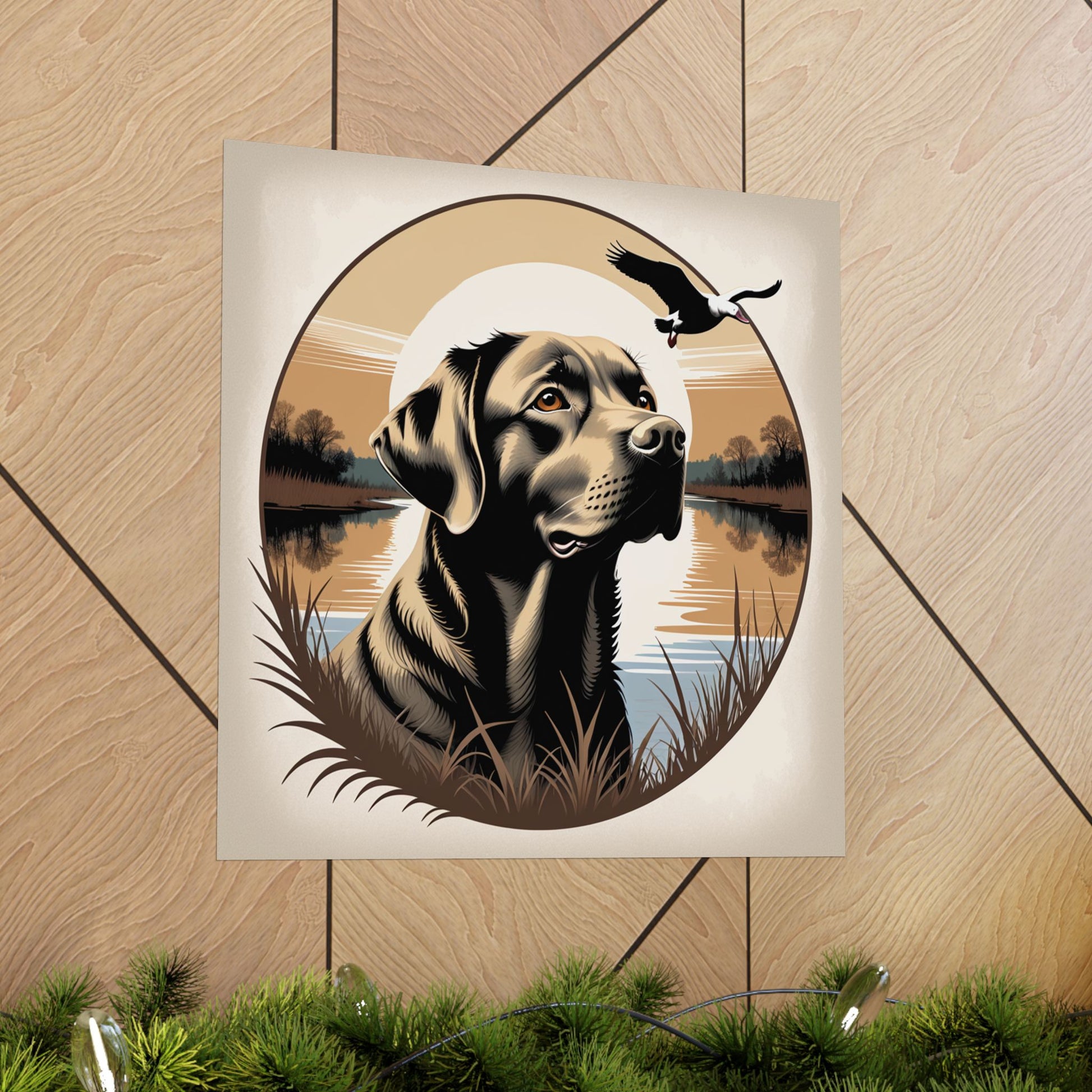 Labrador Retriever Hunting Print