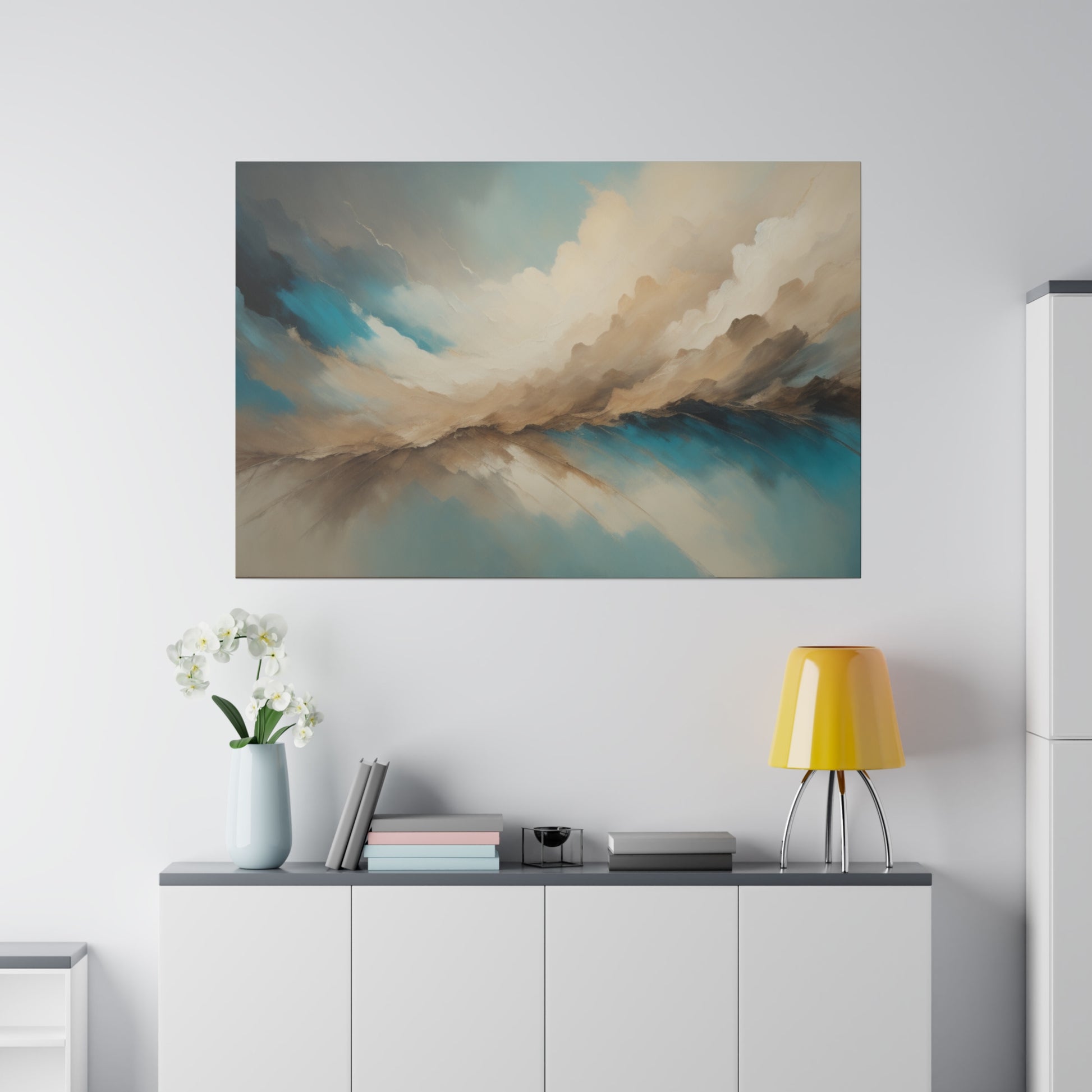 This print is perfect for art enthusiasts who appreciate contemporary designs and the beauty of abstract interpretations of natural landscapes. It’s a versatile piece that can complement various interior styles, from modern minimalist to eclectic bohemian.