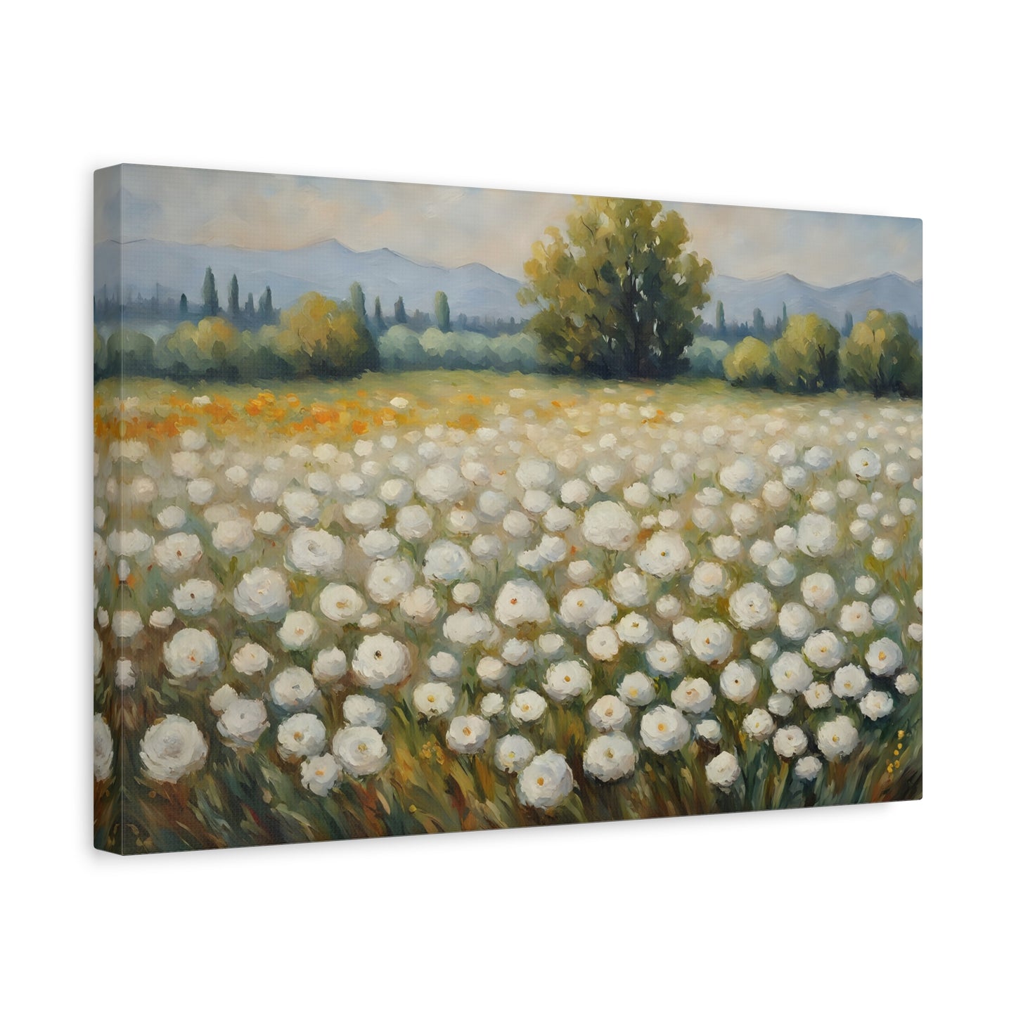 Field of Wildflowers Impressionist Print