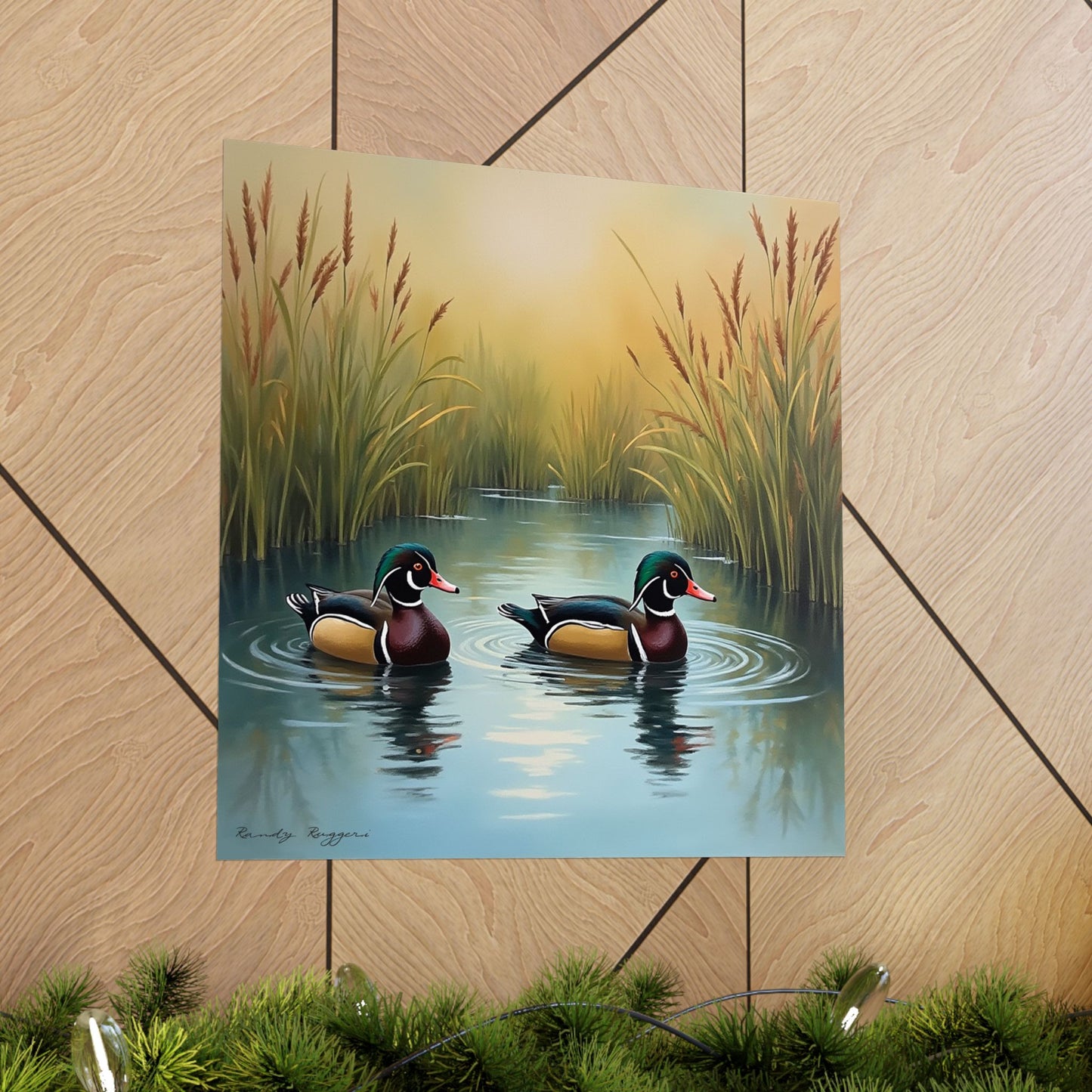 Wood Ducks Sanctuary Print