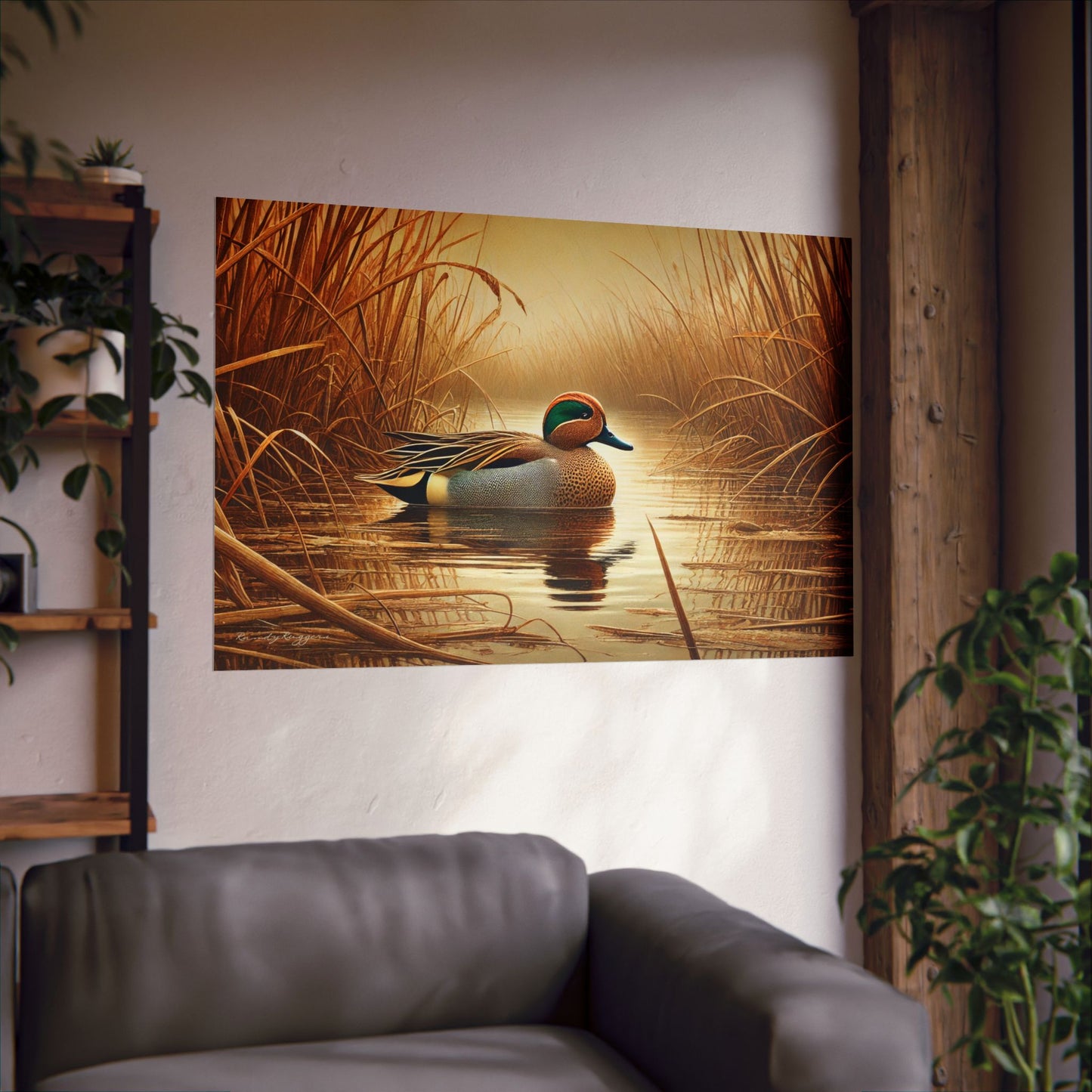 Green Winged Teal Print