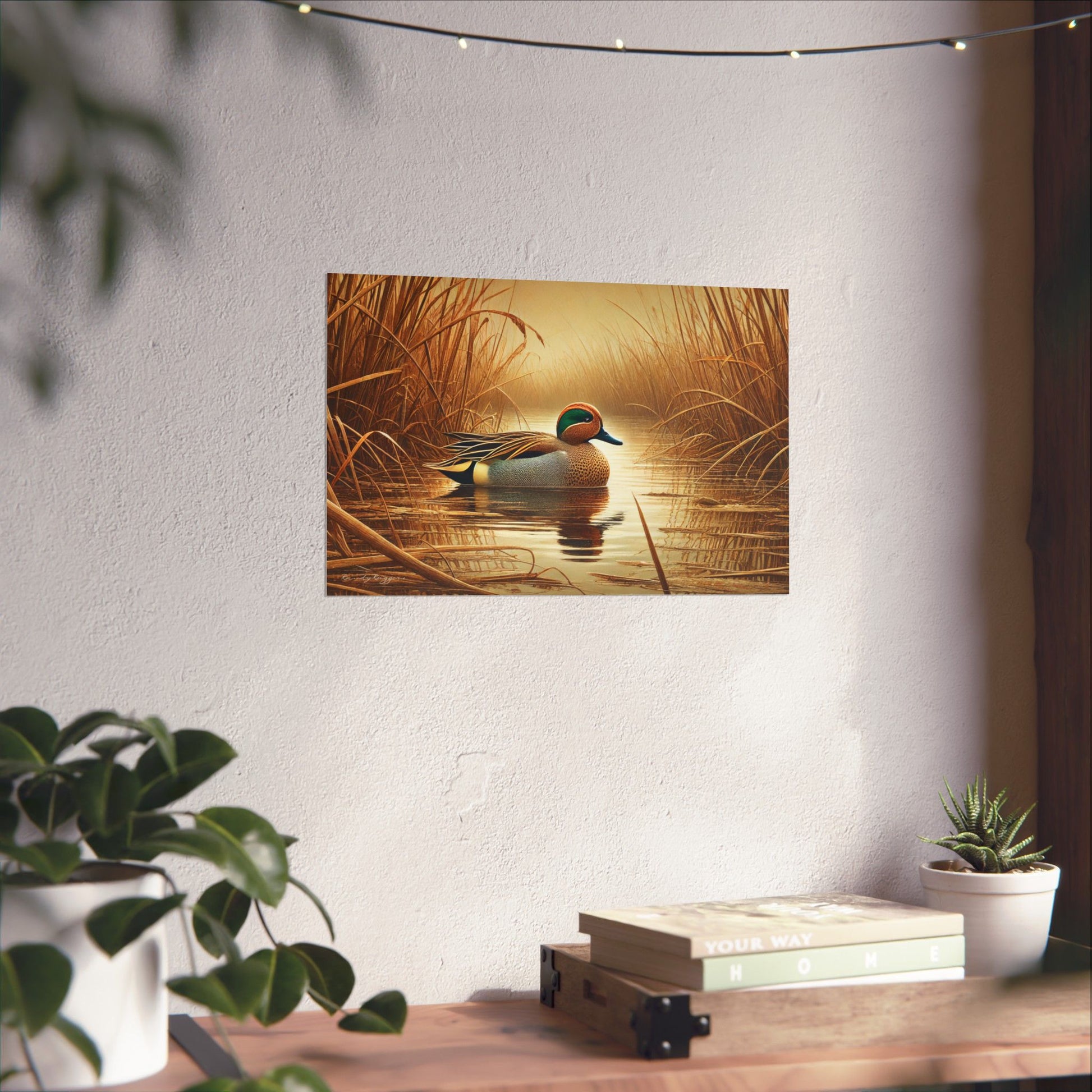 Green Winged Teal Print