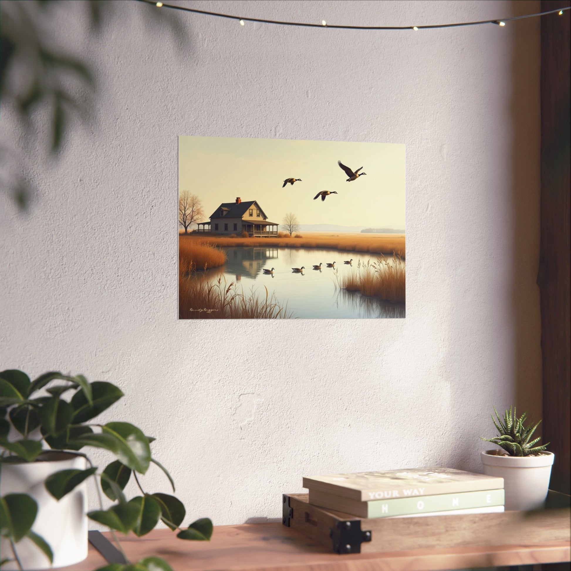 Homestead Haven Canadian Geese Print