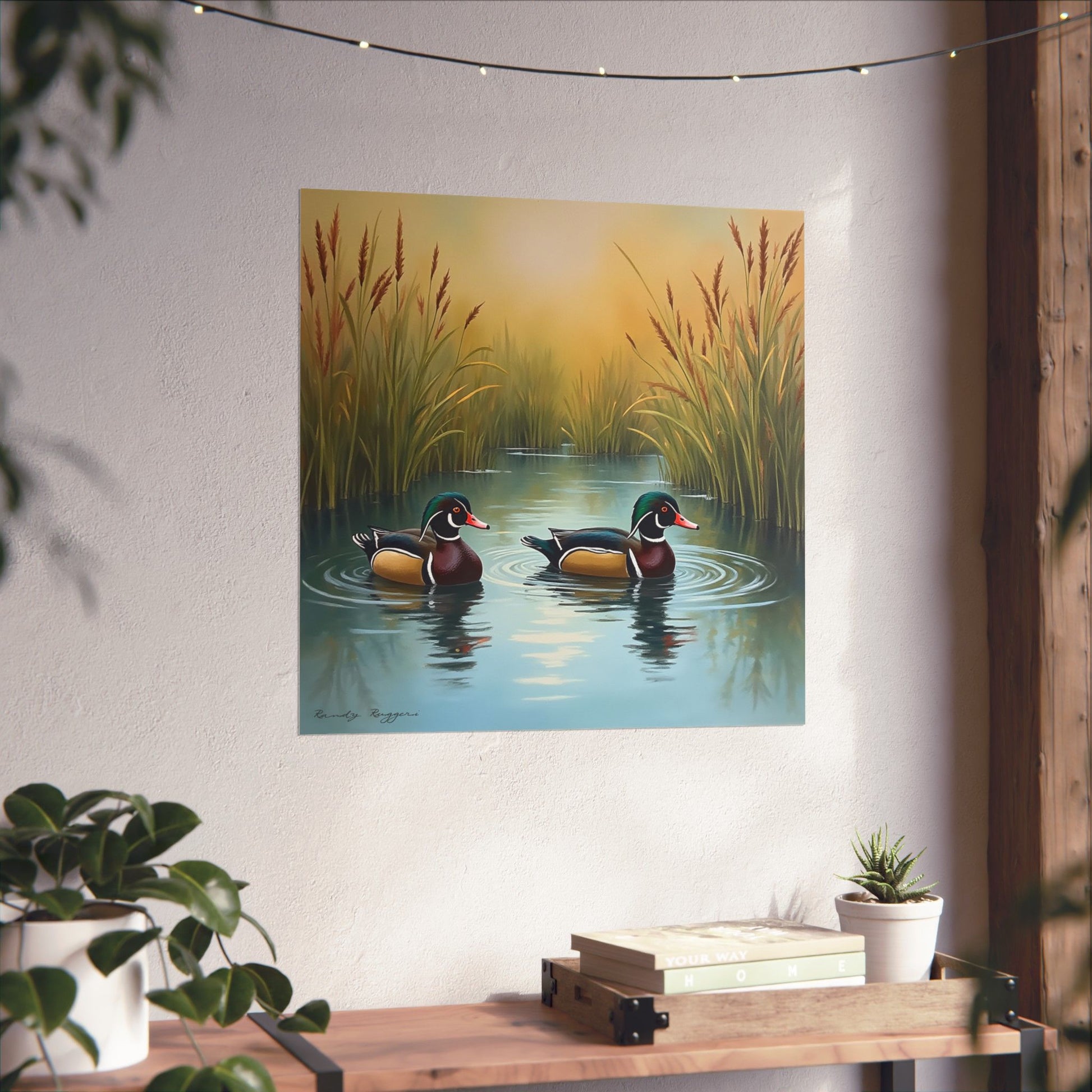 Wood Ducks Sanctuary Print