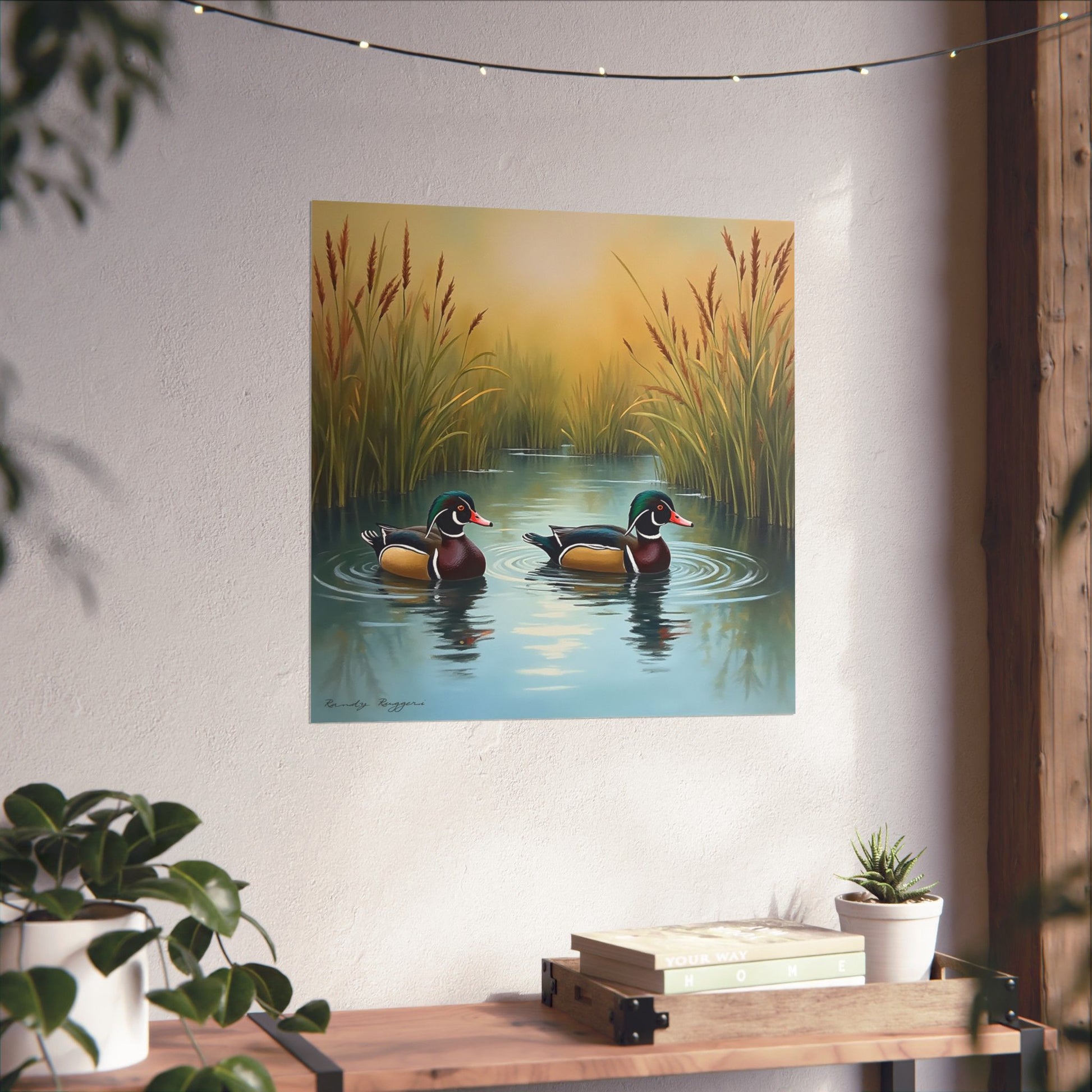 Wood Ducks Sanctuary Print