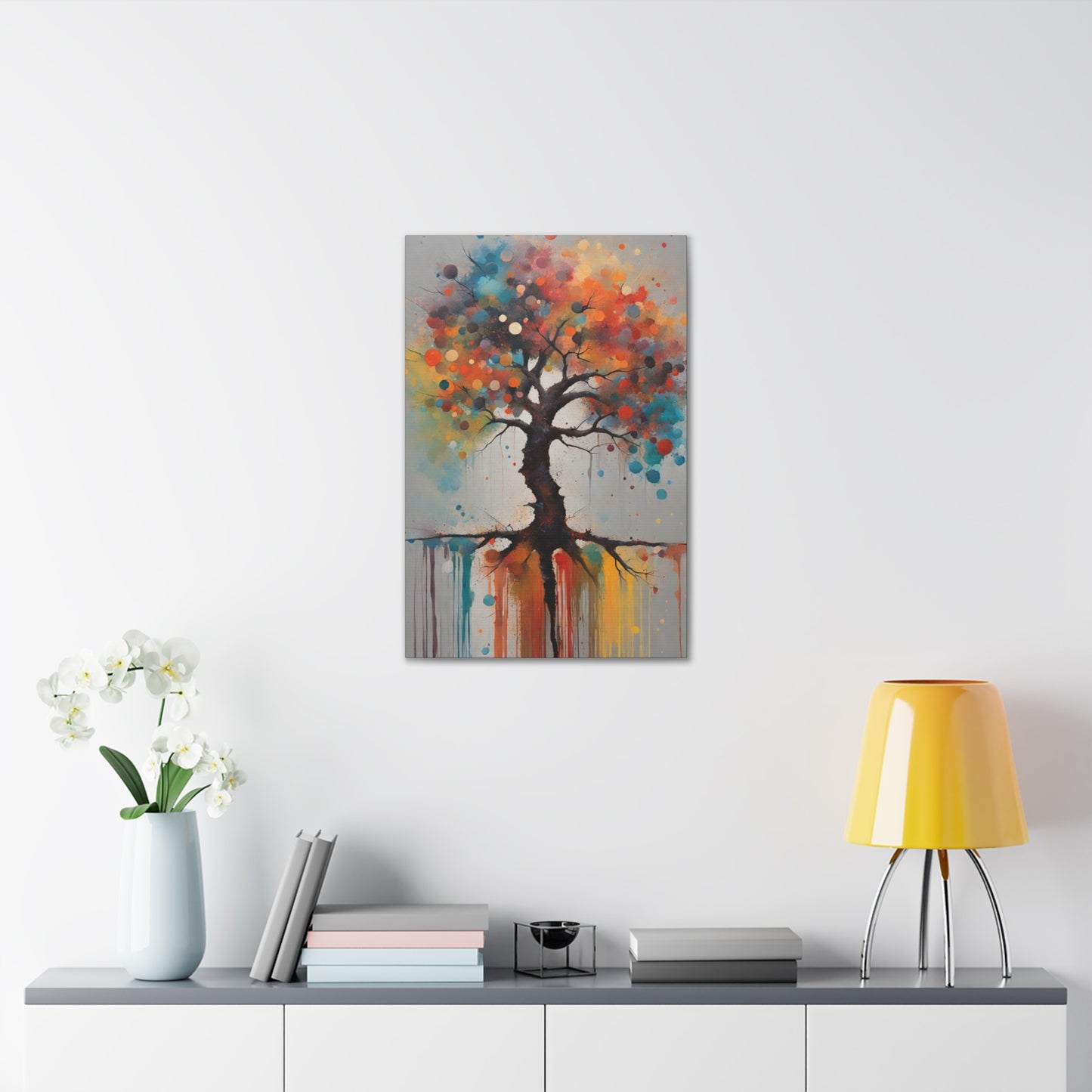 Abstract Tree Canvas Gallery Wraps