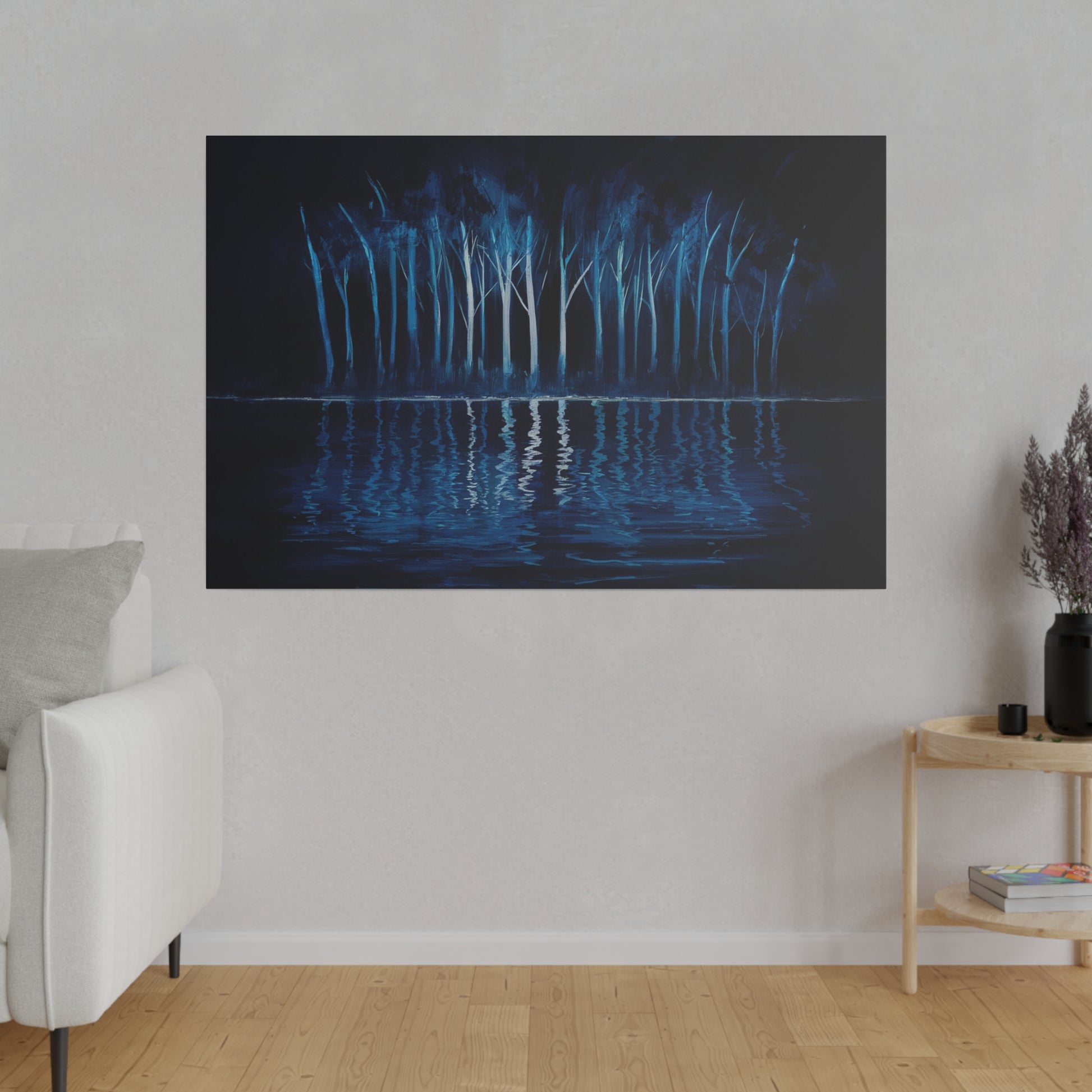 Tranquil Night Scene Canvas Print