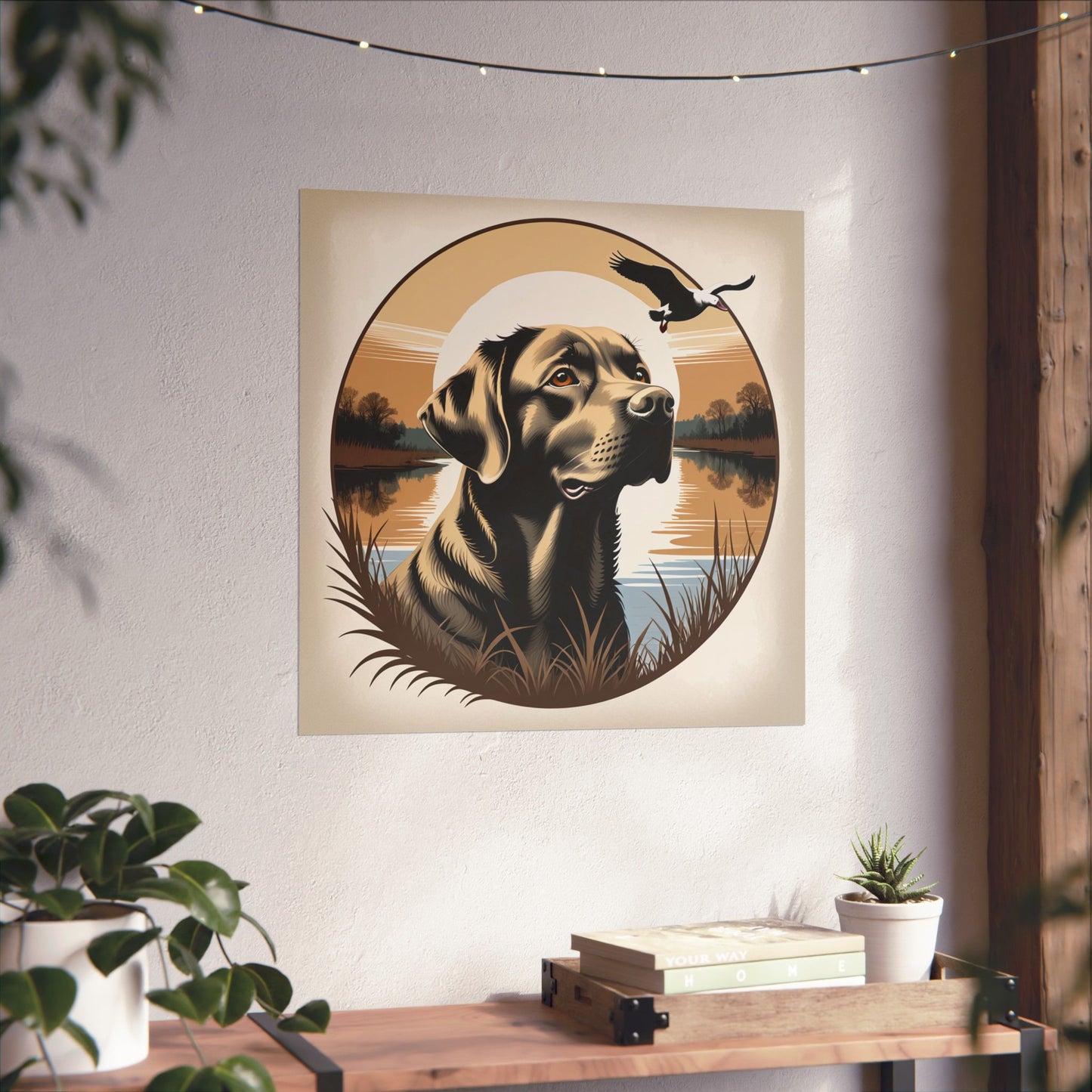 Labrador Retriever Hunting Print