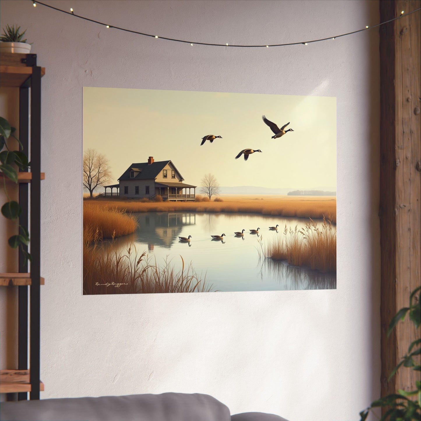 Homestead Haven Canadian Geese Print