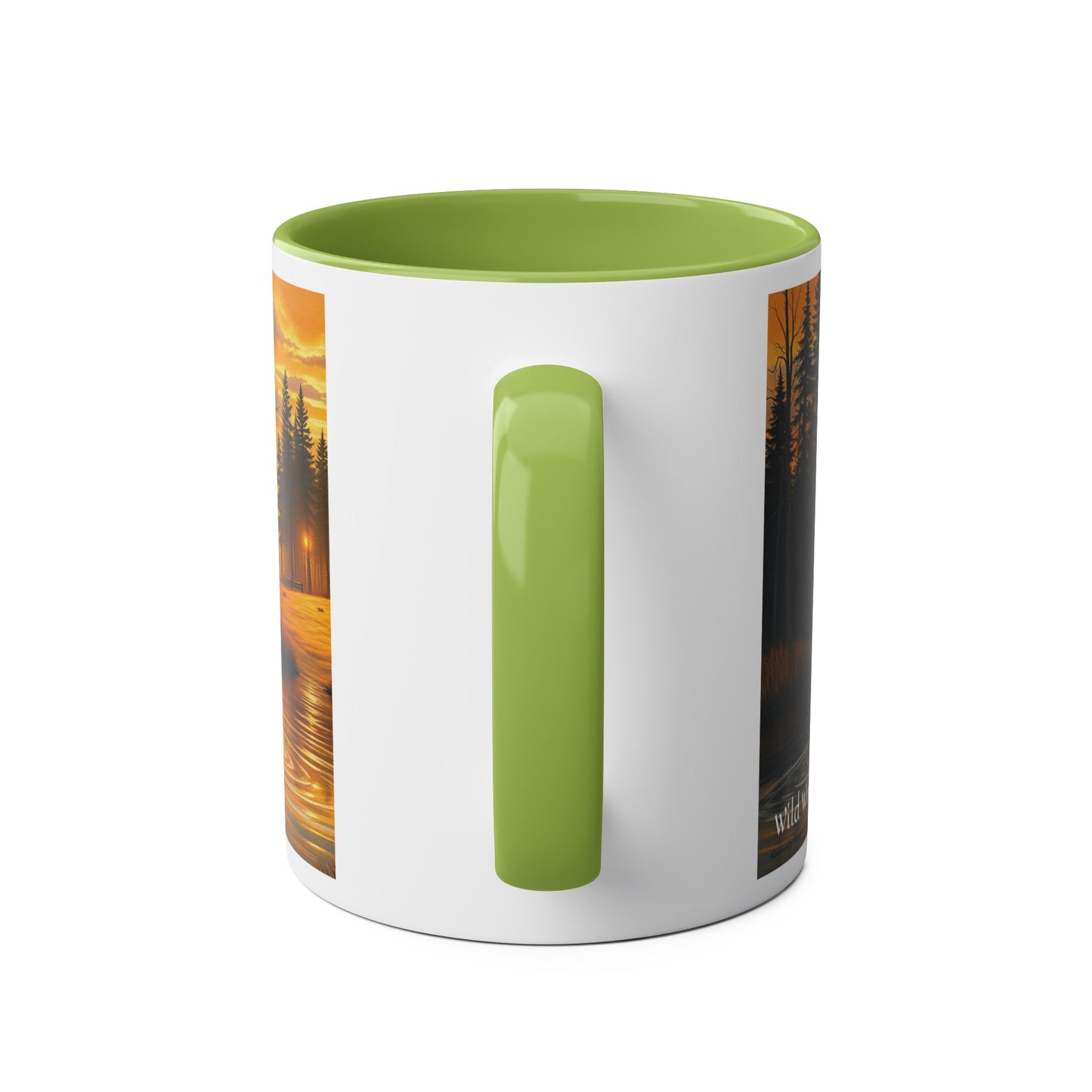 Geese Two-Tone Coffee Mug, 11oz