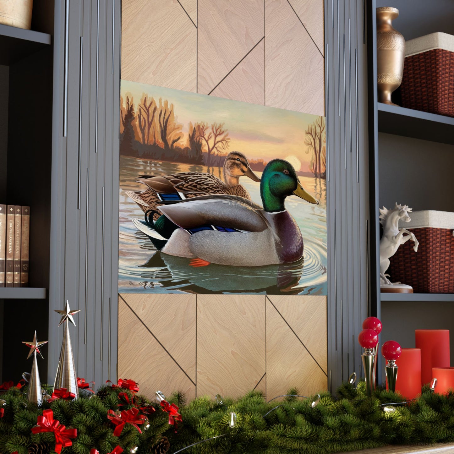 Peaceful Companionship Mallard Print