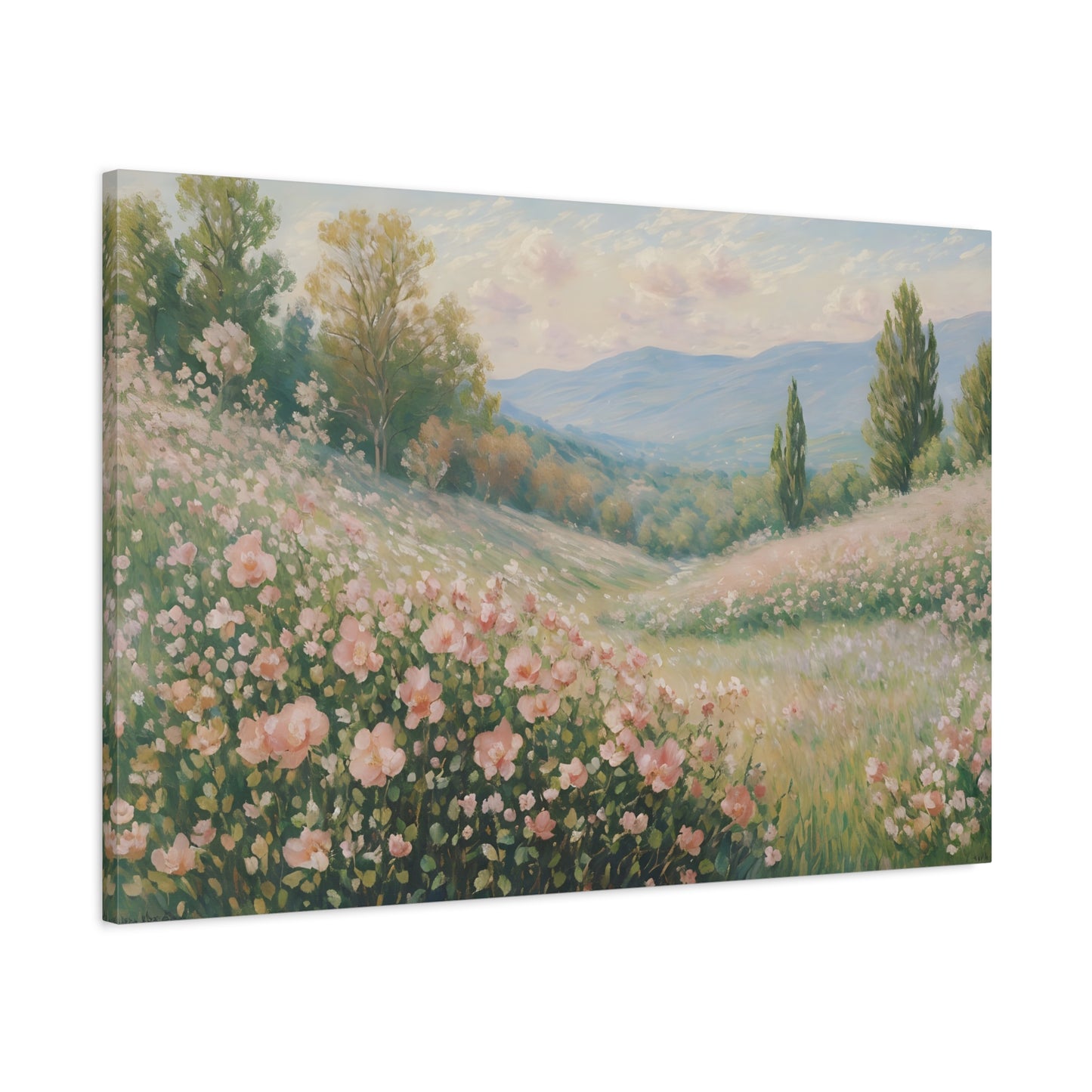 Field of Wildflowers Impressionist Print