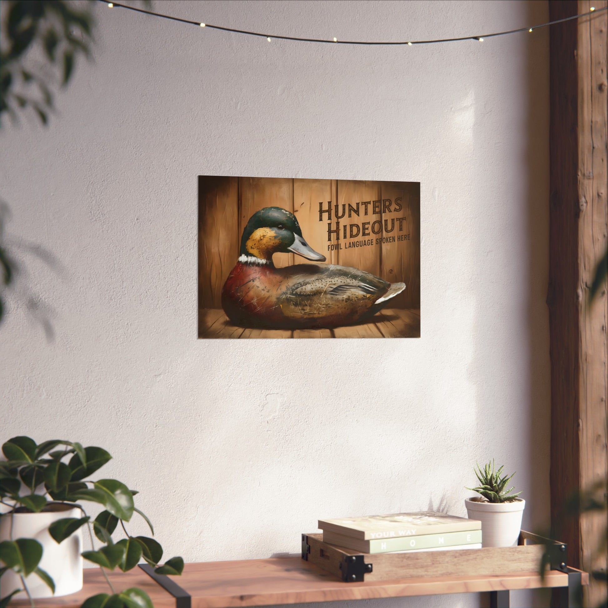 Duck Hunters Man Cave Print