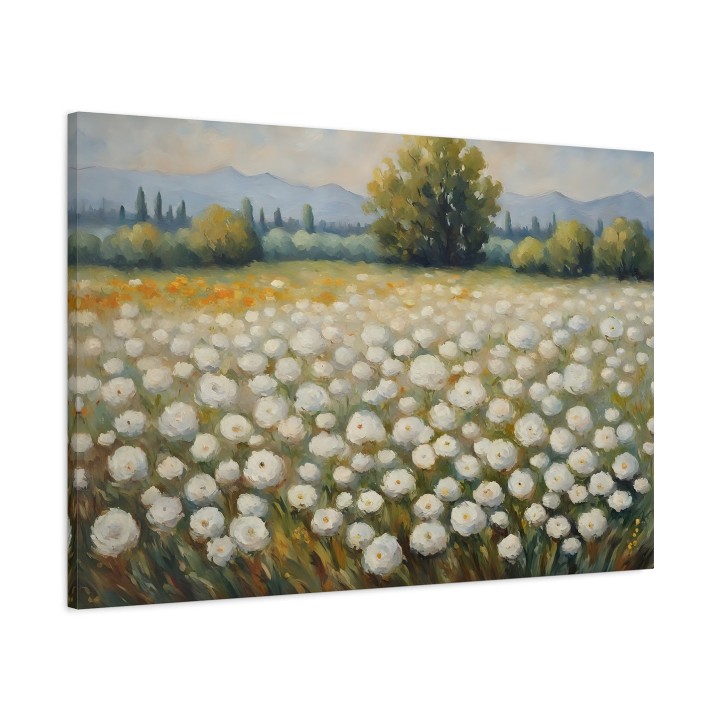 Field of Wildflowers Impressionist Print