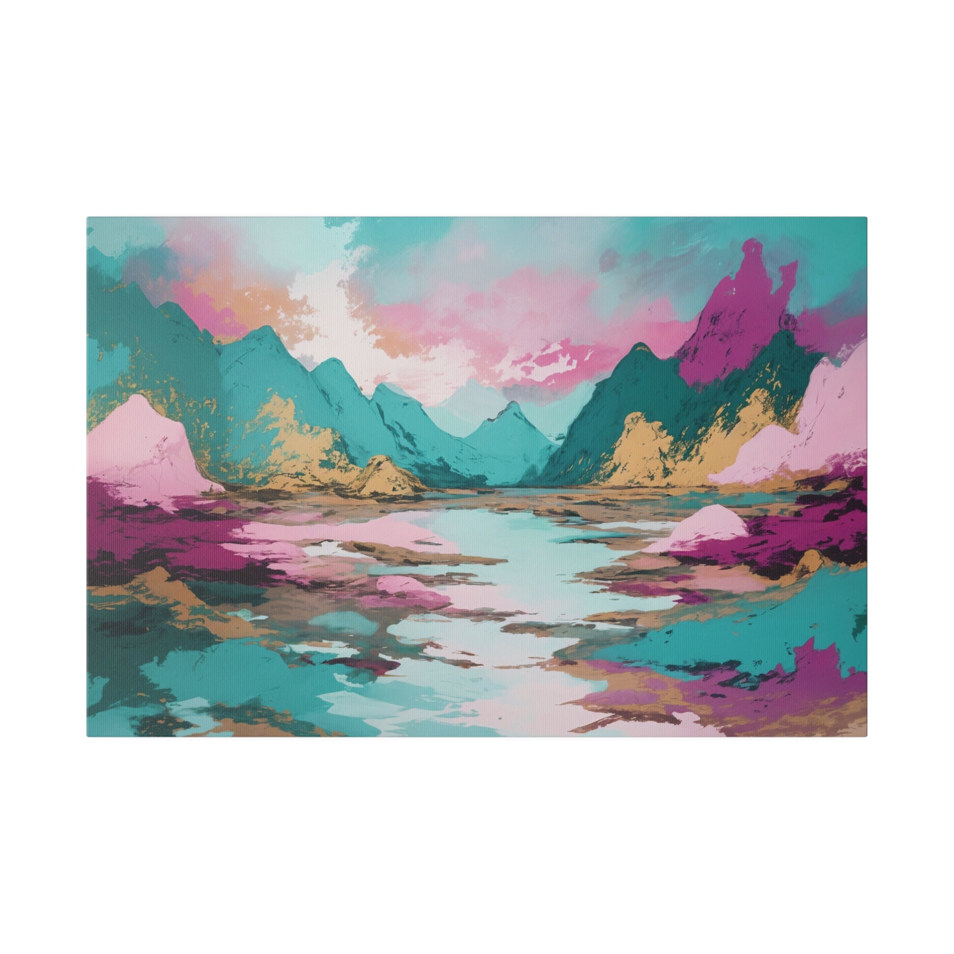 Abstract Western Landscape Wall Art