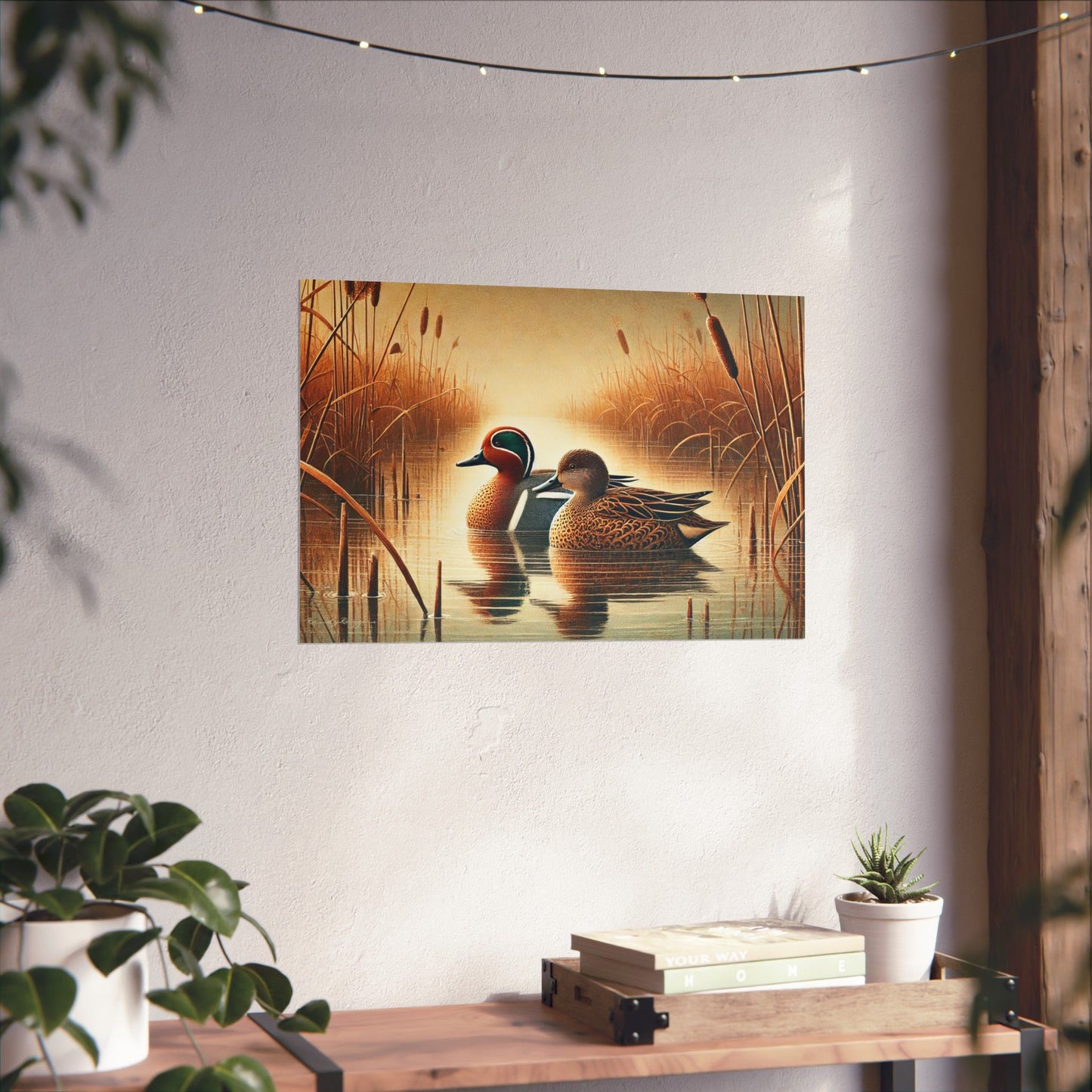 Green Winged Teal Print