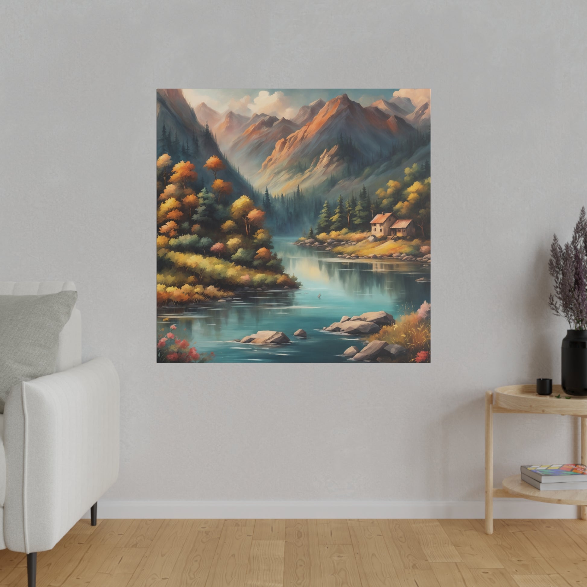 Nature Inspired Motif Canvas Print