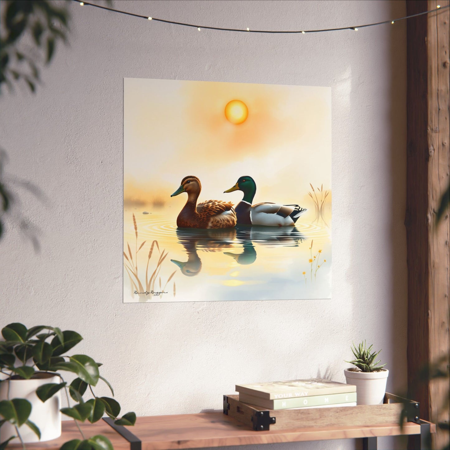 Mallards in the Marsh Duck Prints