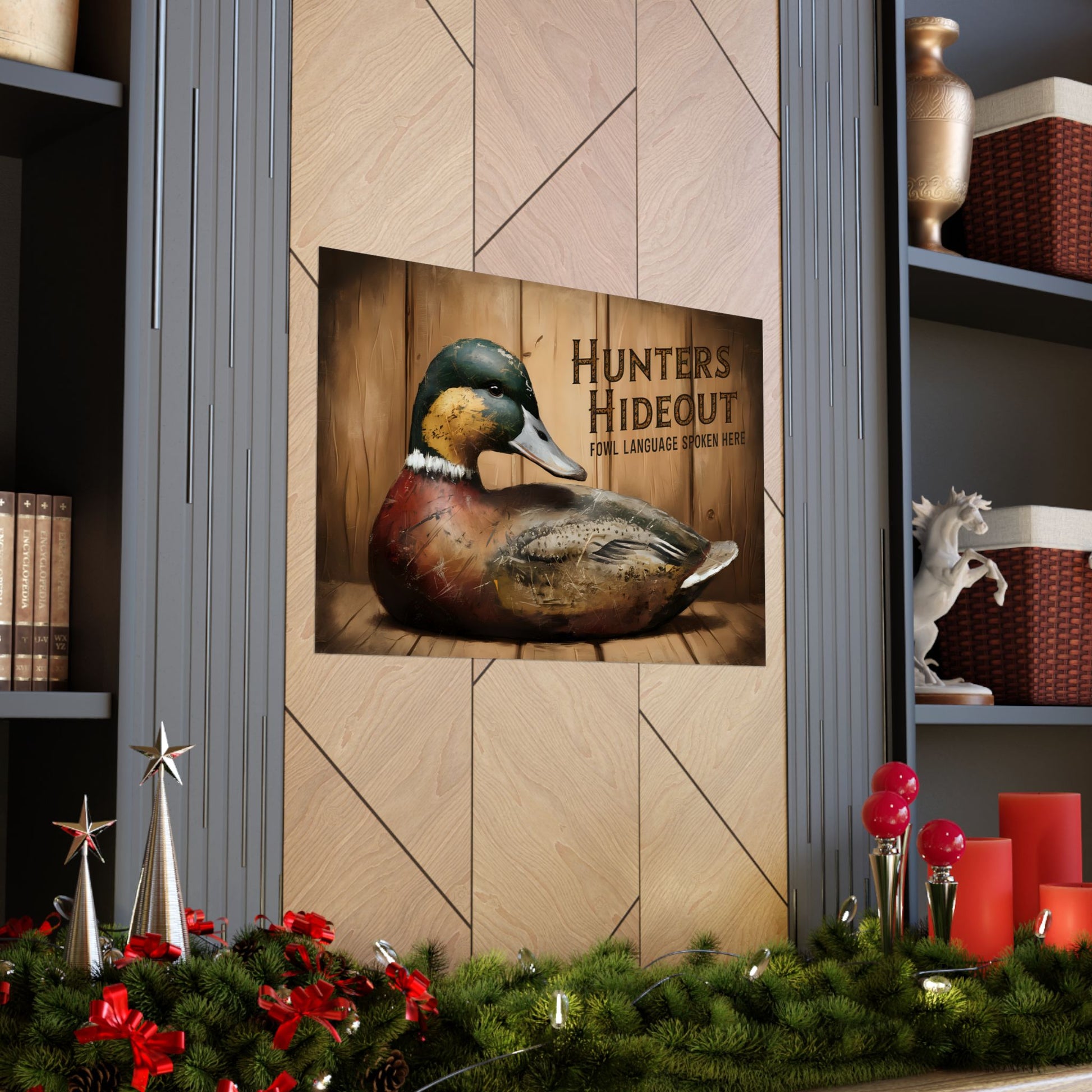 Duck Hunters Man Cave Print