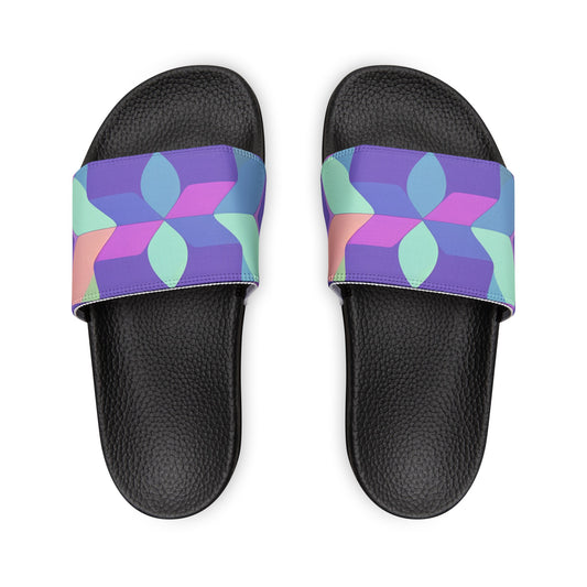 Women's Designer PU Slide Sandals